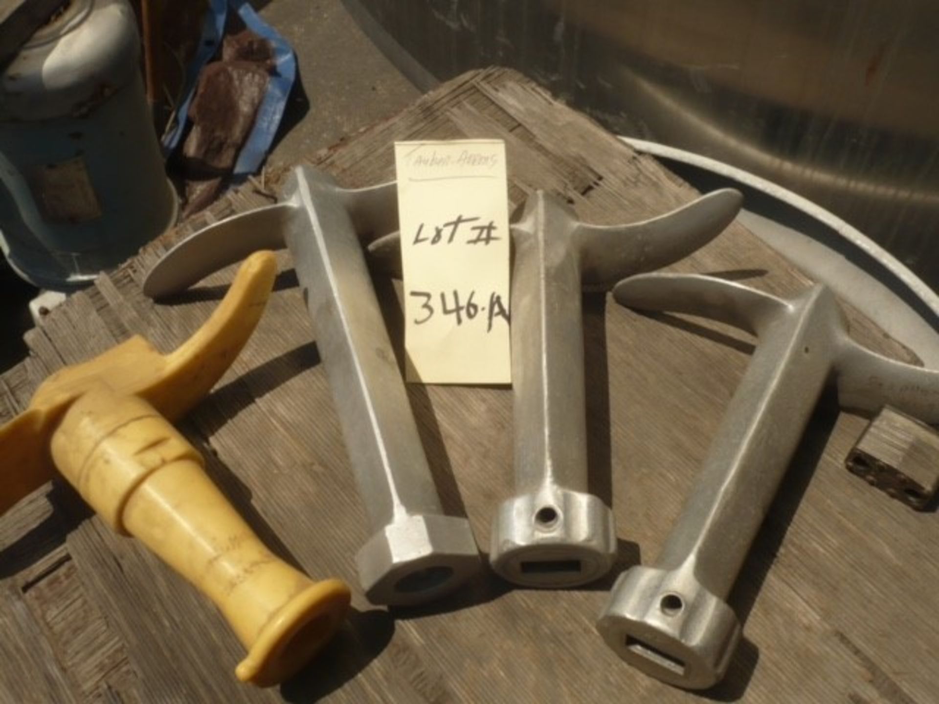 (Lot) (4) Mixing Tools for Hobart or Stephan HCM-40 Machines