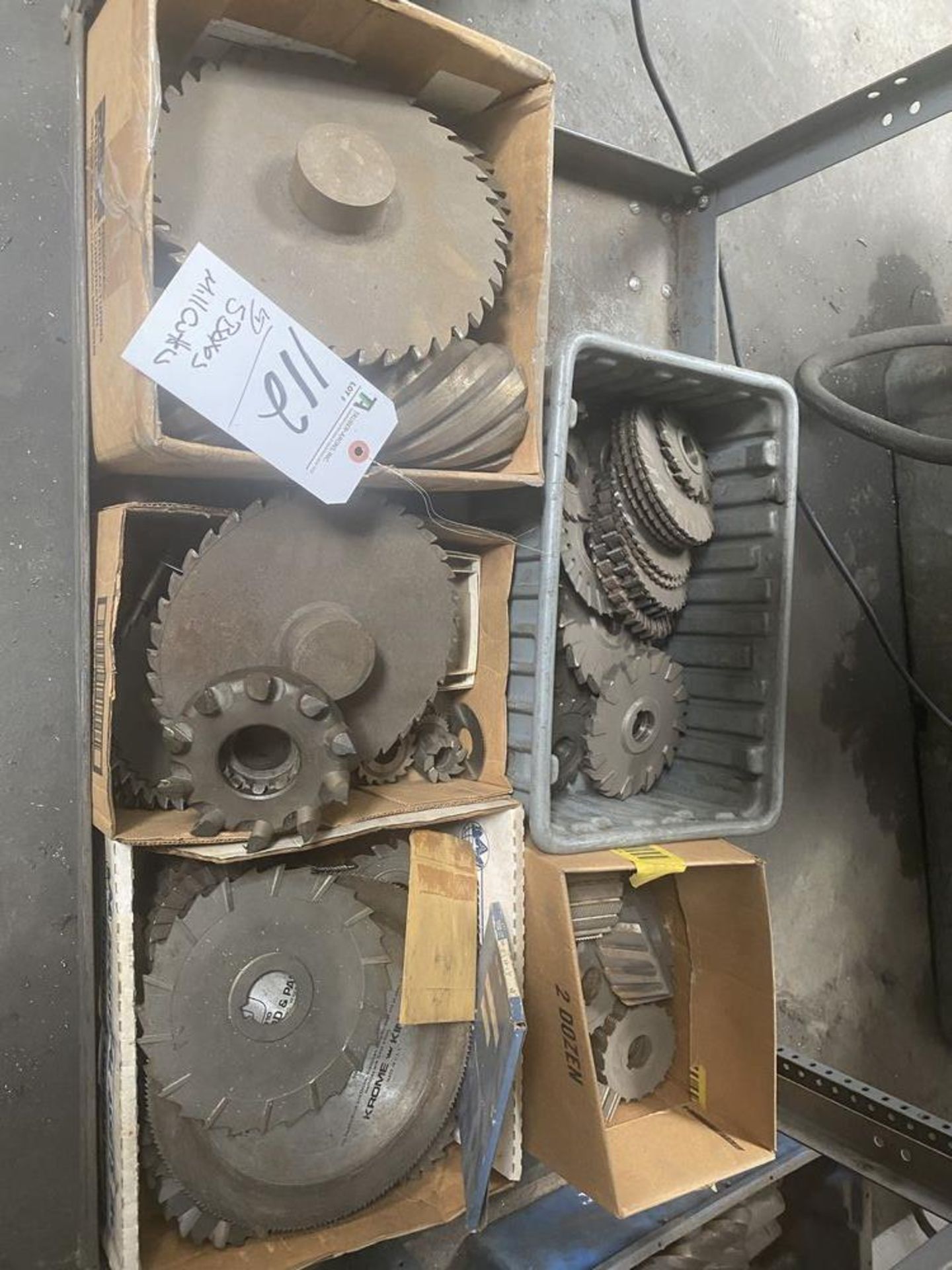 (Lot) (5) Boxes Mill Cutters