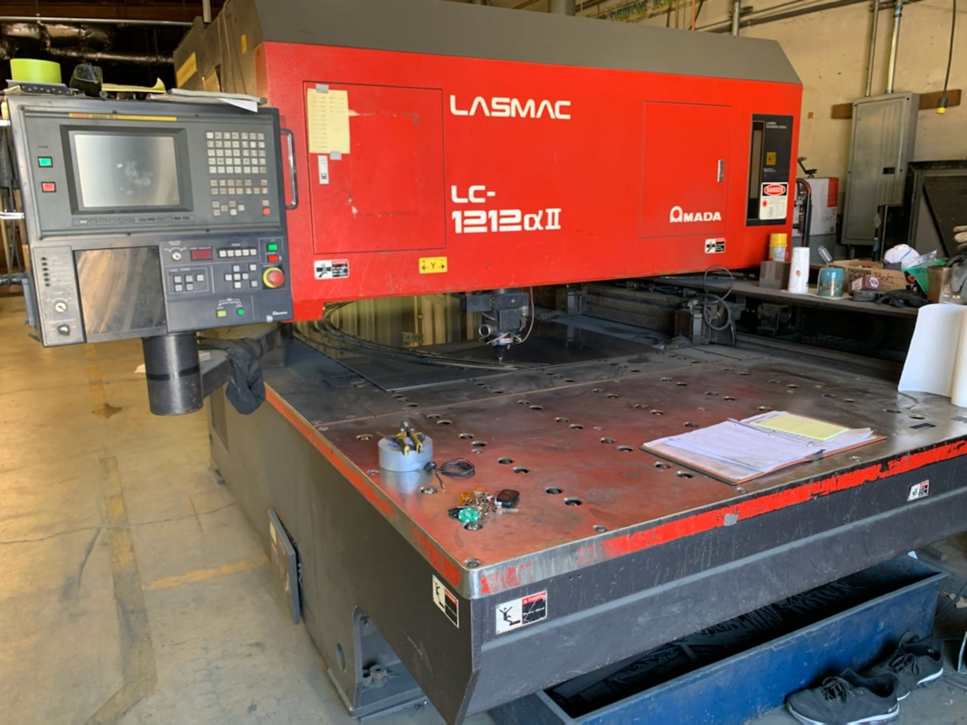 (1997) Amada Laser LASMAC 1500 Watt LC 1212 C1500B,