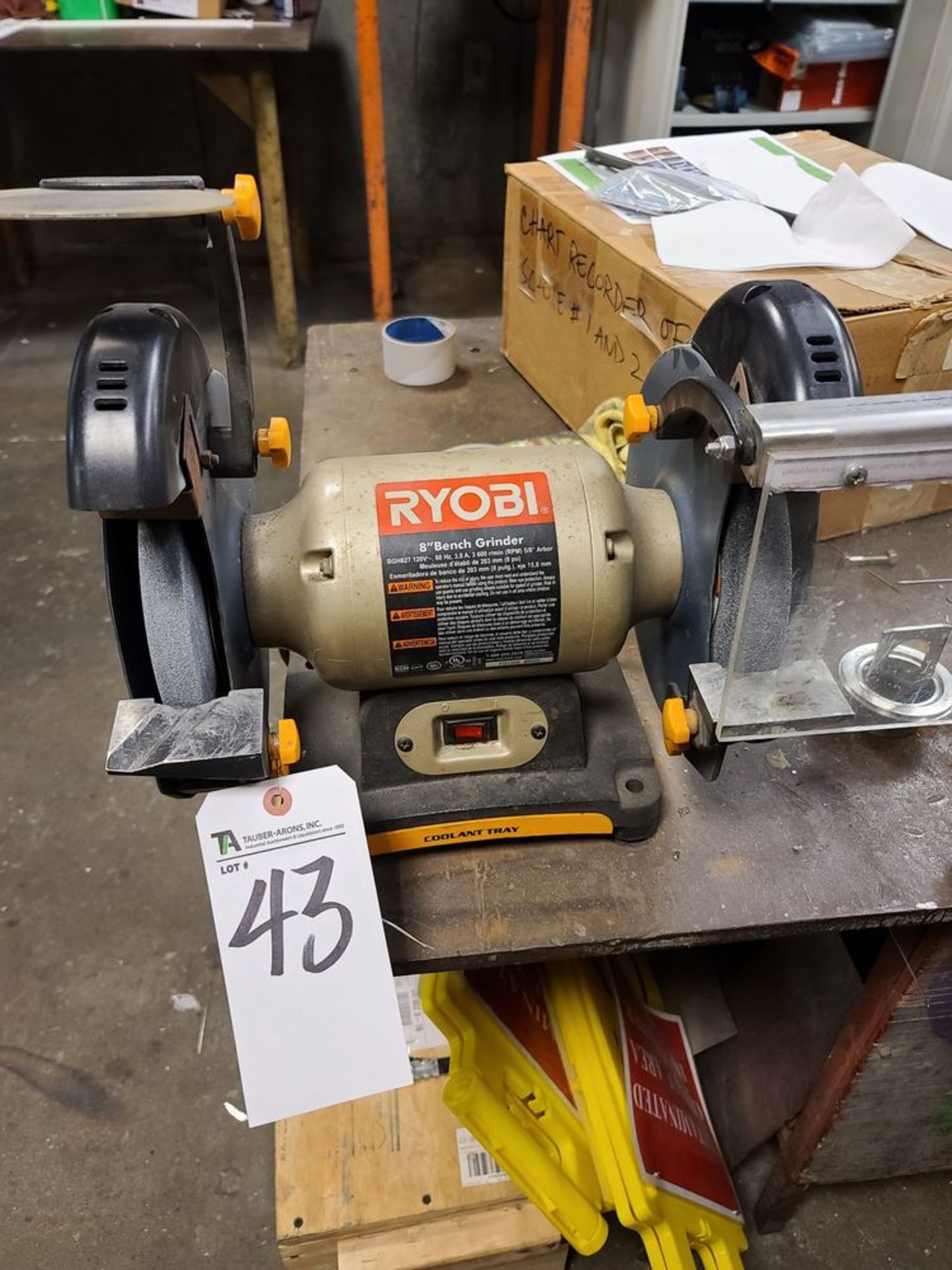 Ryobi 8'' Dbl. End Grinder