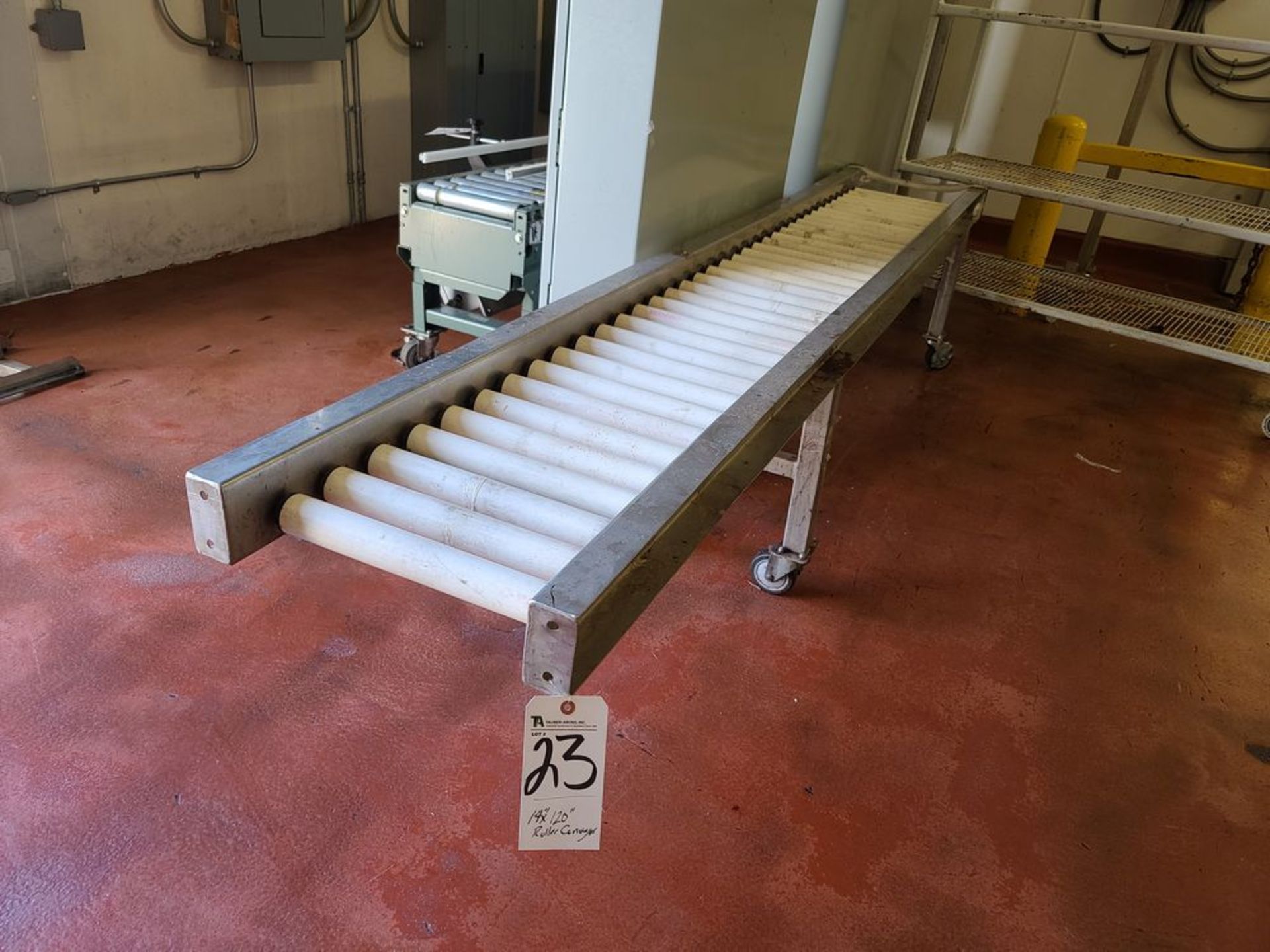 Roller Type Conveyor, 14'' x 120''