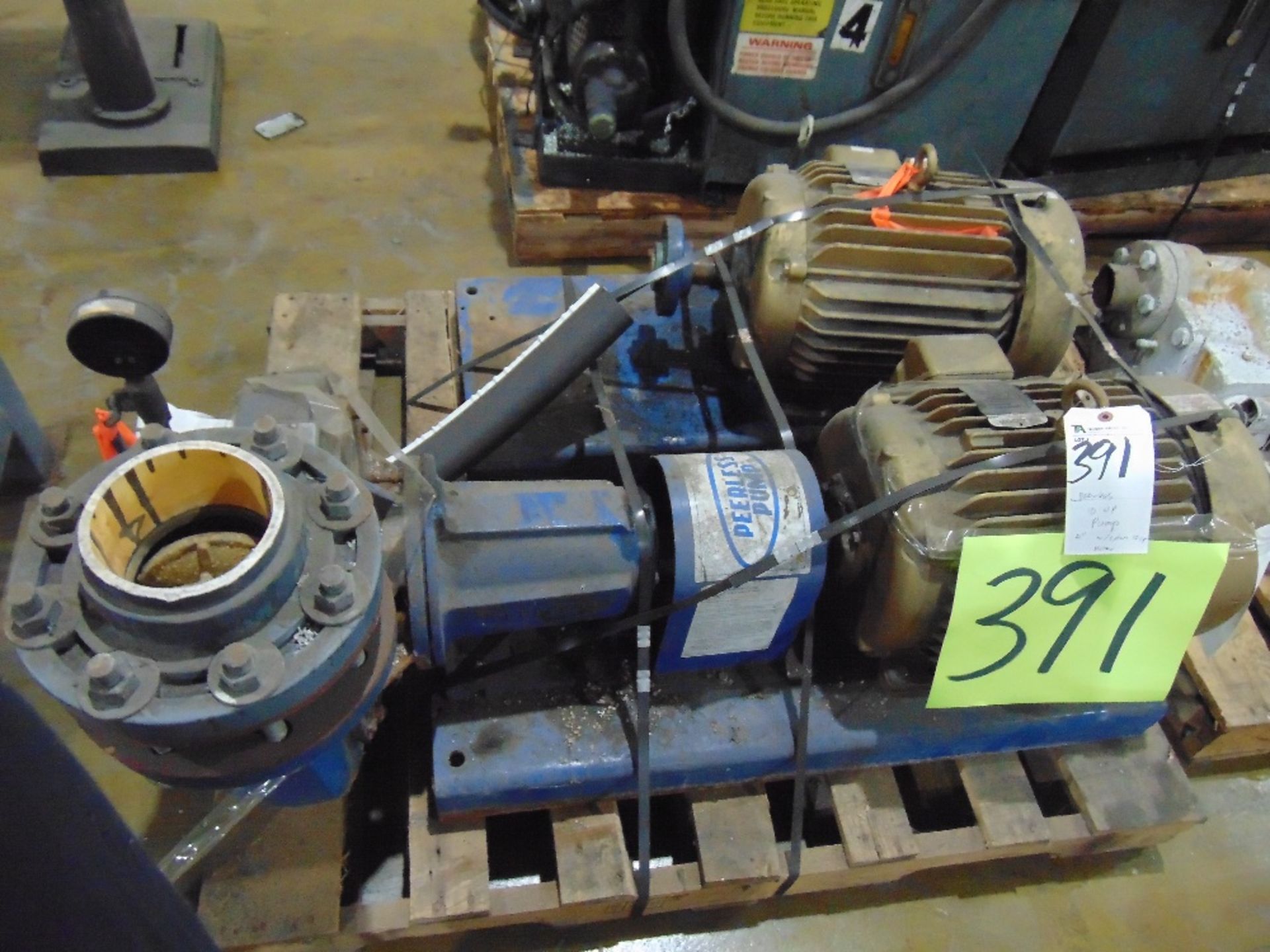 (Lot) 10hp Pump, 4''