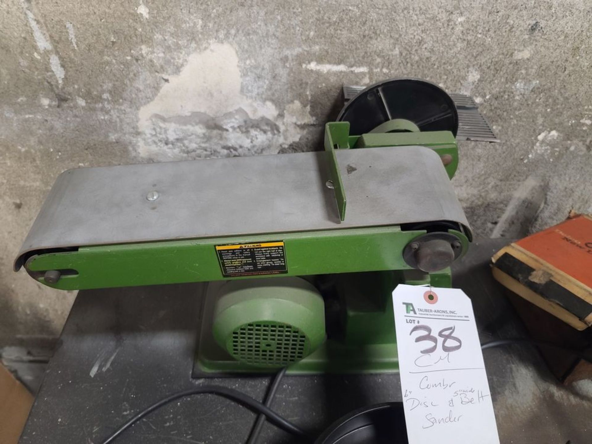 CM Combo 6'' Disc & 5'' Belt Sander