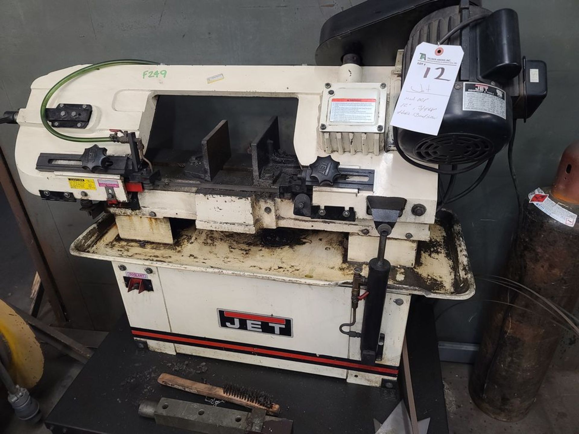 Jet mod. OCP 12'', 3/4 HP, Horizontal Bandsaw