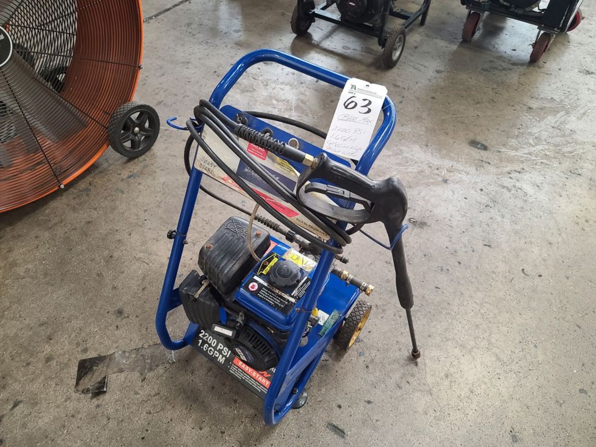 Blue Max 2200 PSI 1.6 GPM Gas-powered High Pressure Washer