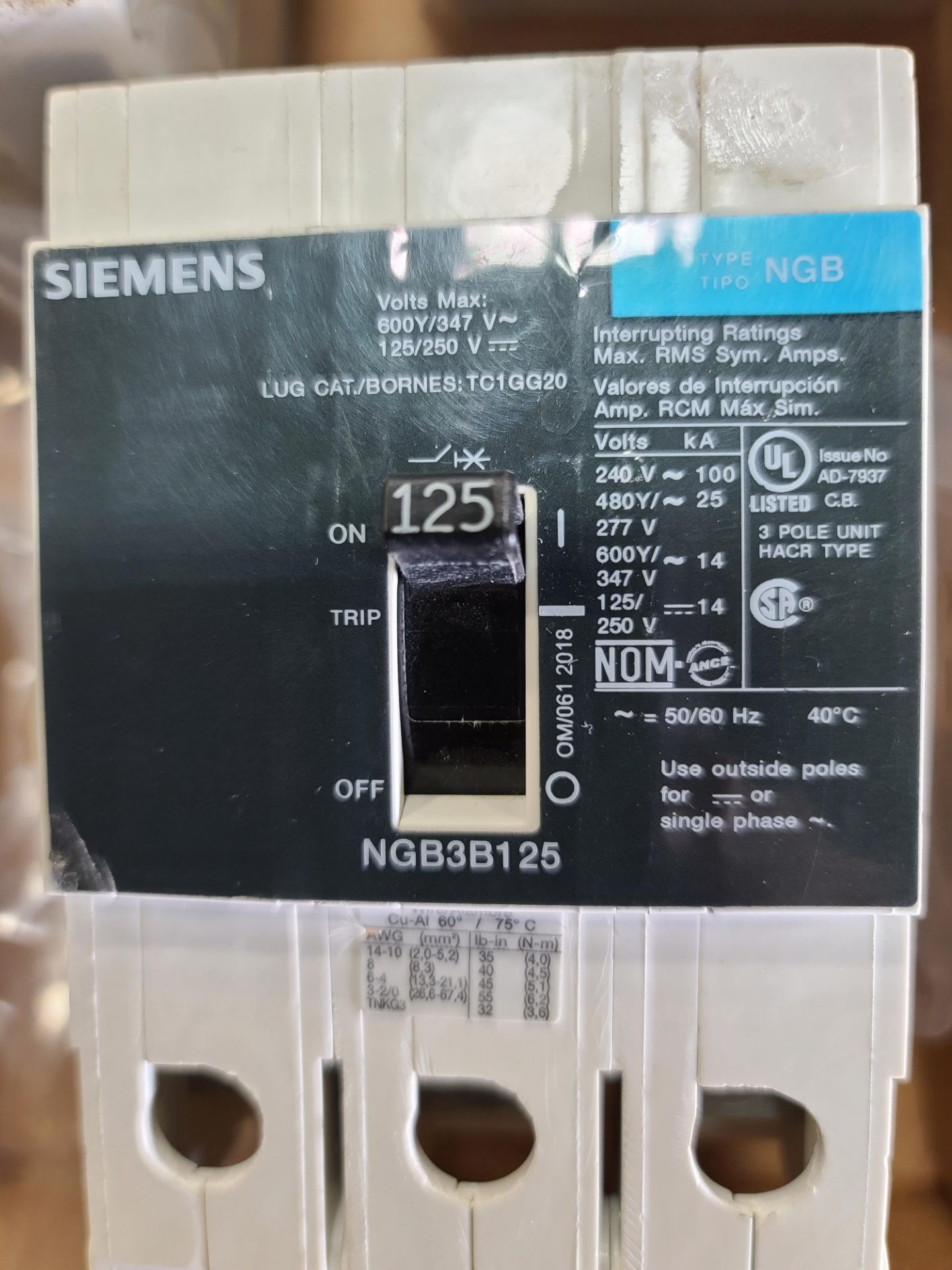 Siemens Type NGB "U" - Image 2 of 2
