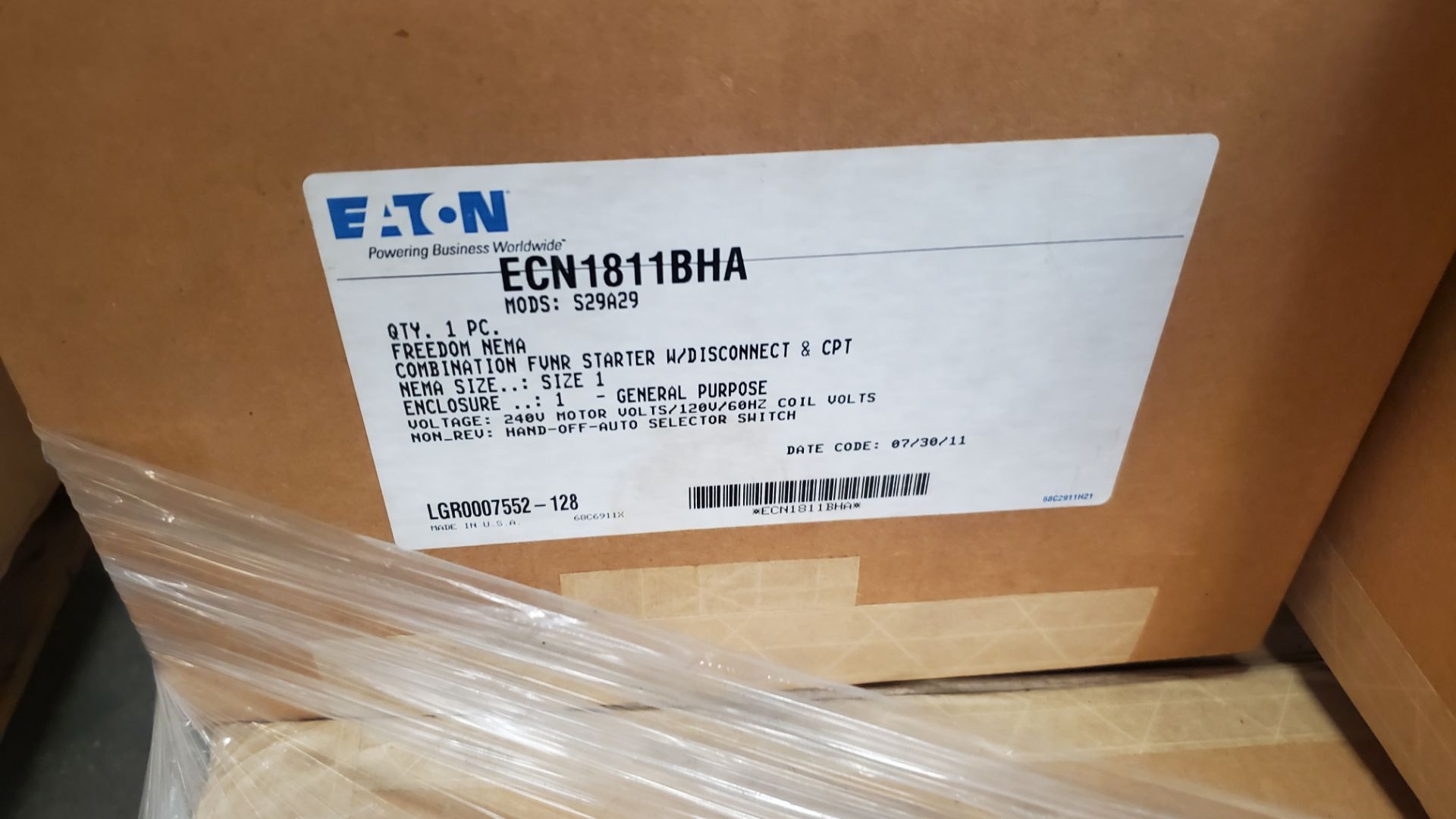 Eaton SZ1 Combo Starters (LOADING FEES: $30) - Image 2 of 3