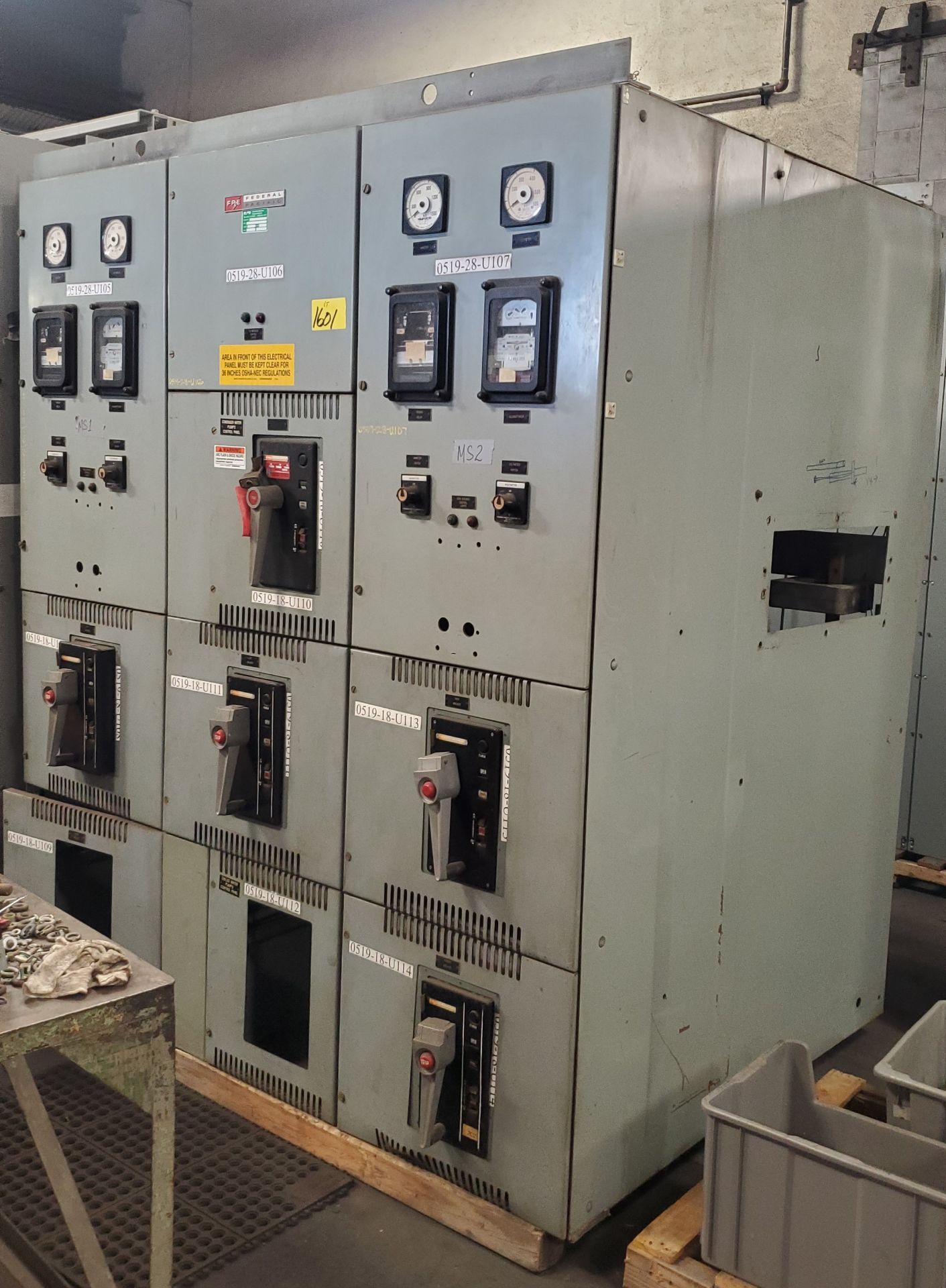 FPE Circuit Breaker Type FP 50, 1600A (LOADING FEES: $100)