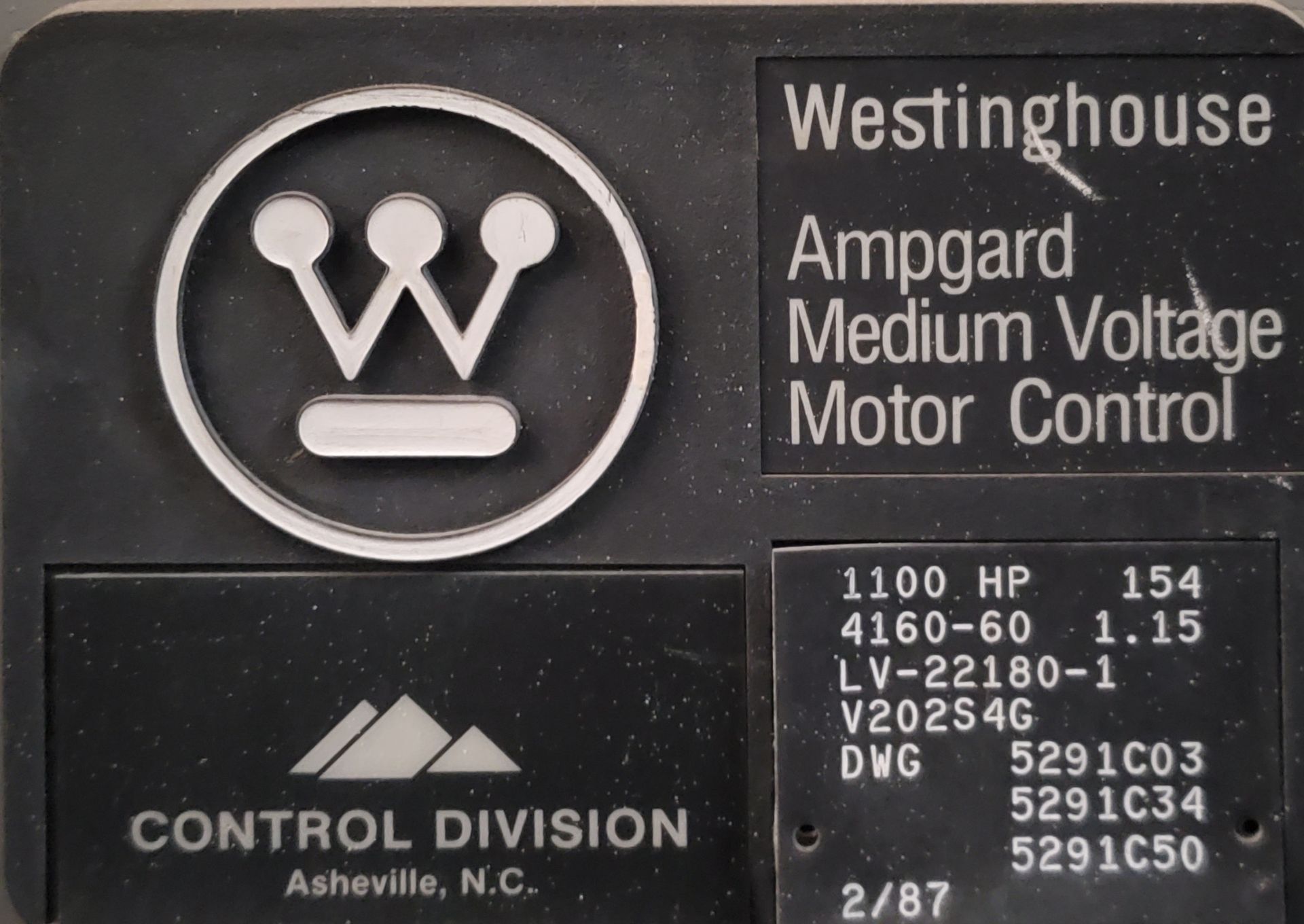 Westinghouse Type SJA 50V 1430 Contactor 360A (LOADING FEES: $75) - Image 2 of 3