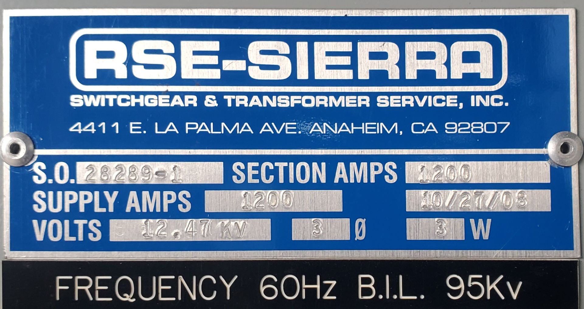 (Lot) RSE-Sierra 15 KV, 600A, Fuse Load (4 Sections) (LOADING FEES: $600) - Image 6 of 10