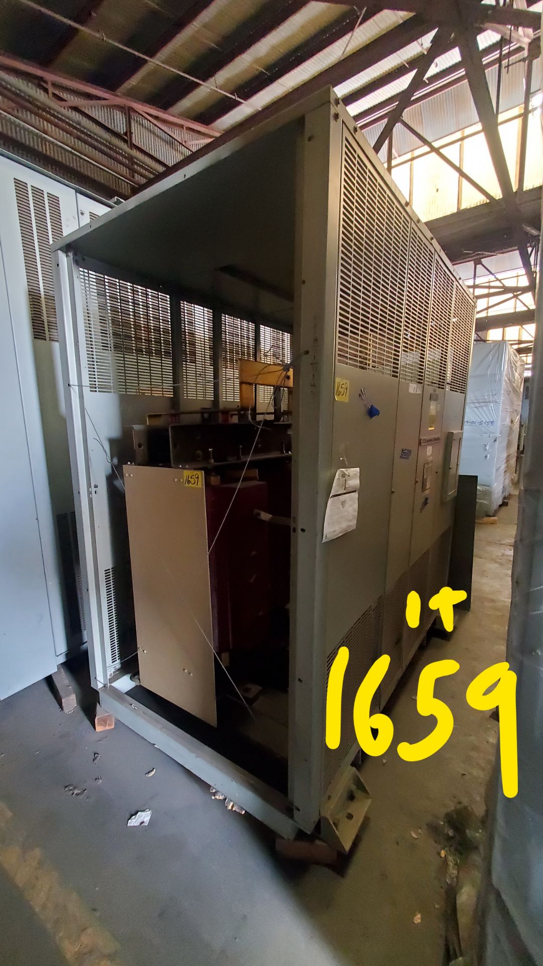 National Industry 1000/1150/1500KVA, 12,000V- 480Y/277 Dry Transformer (LOADING FEES: $150)