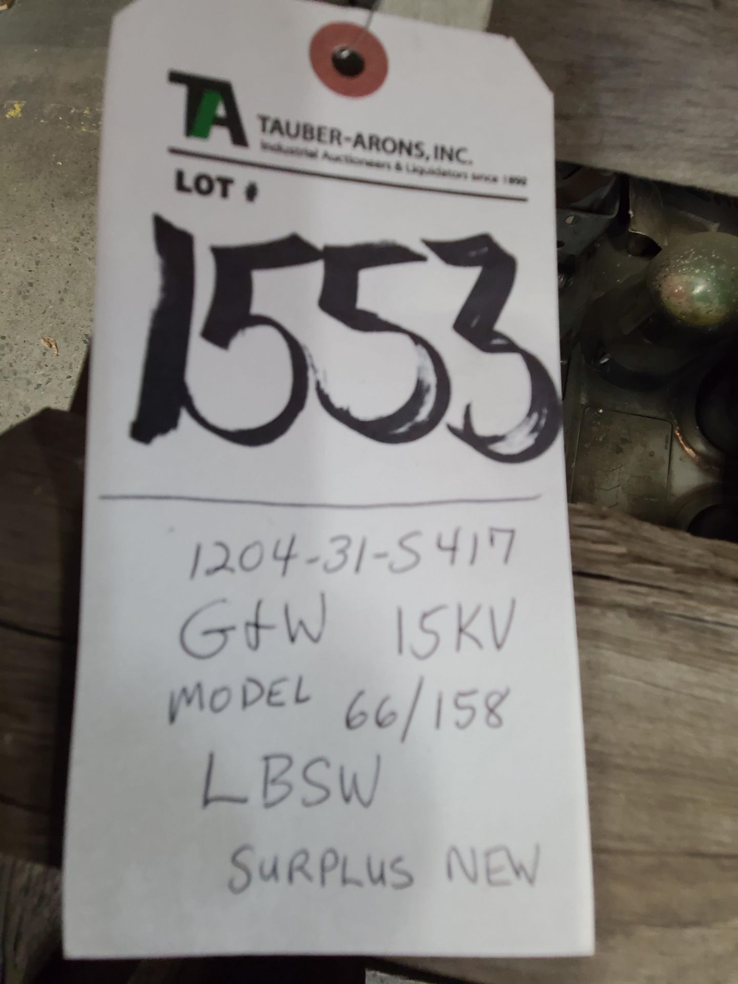 (Lot) G&W 15KV mod. 66/158 LBSW (LOADING FEES: $25) - Image 3 of 3