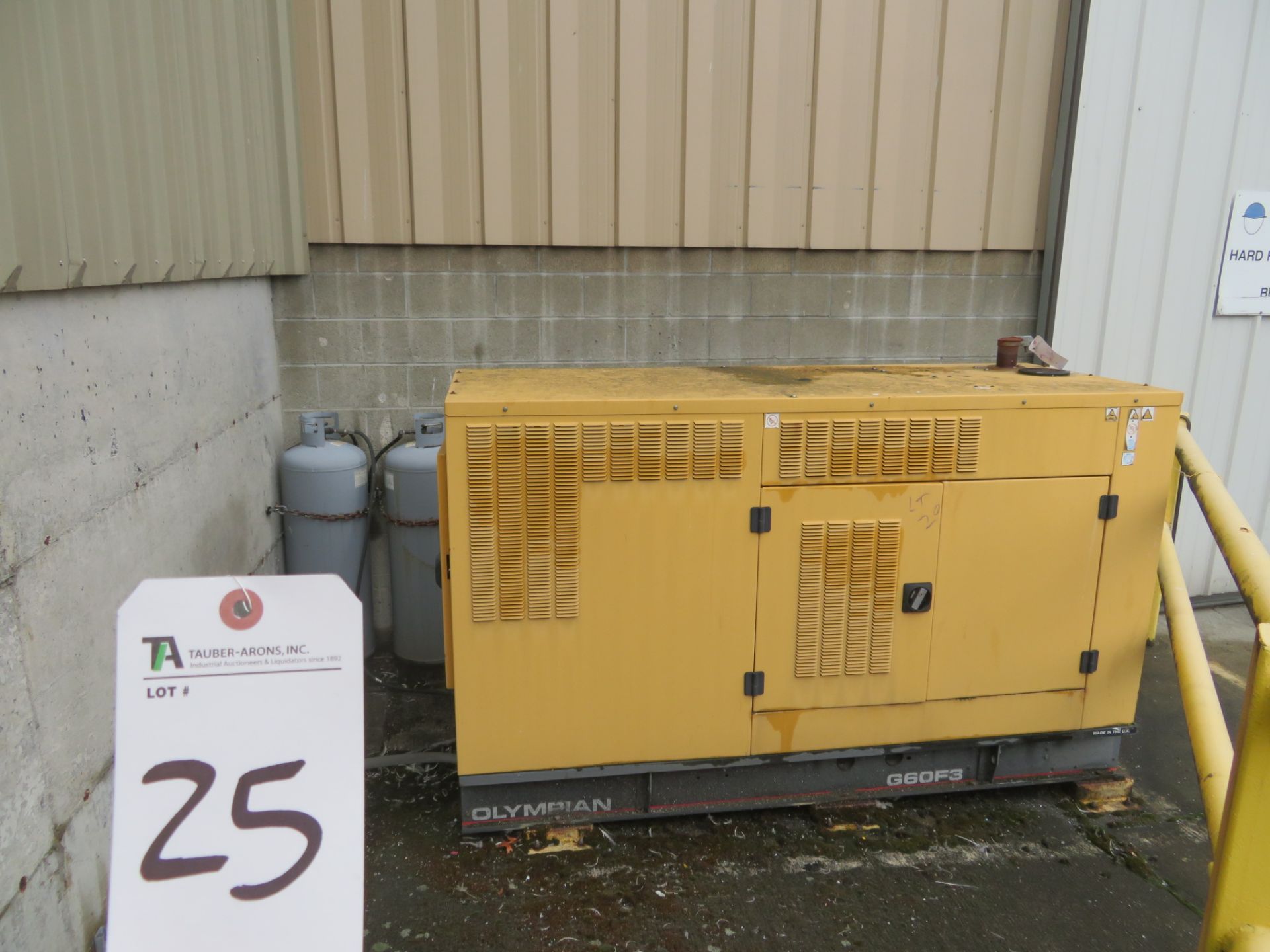 Olympian G60F3 Generator, 75 KVA, 3 Phase,