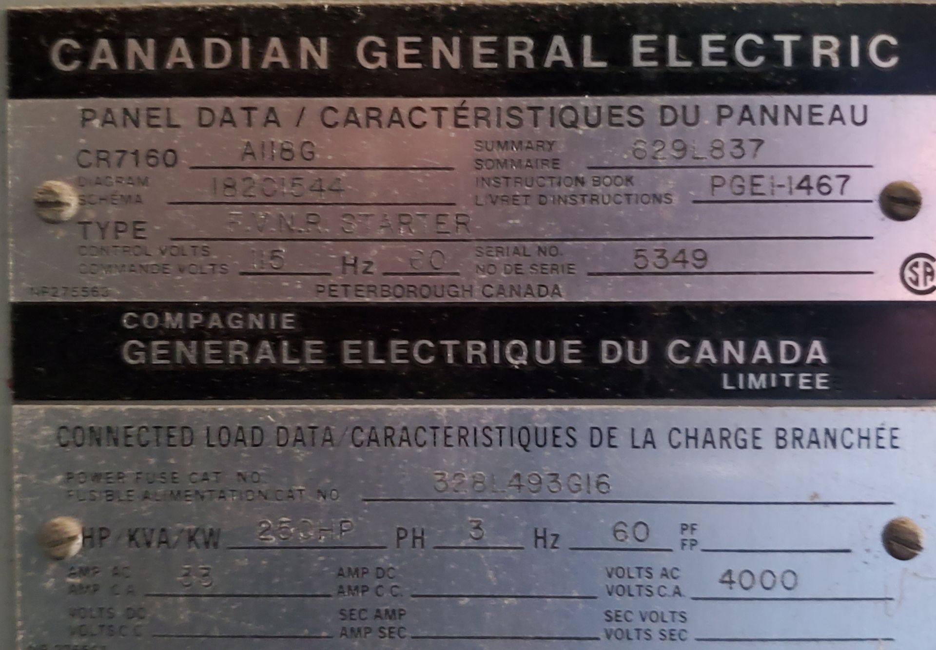 GE Limit Amp IC 302 BB4AB2A312AA, 400 Amp, 4800V - Image 2 of 3