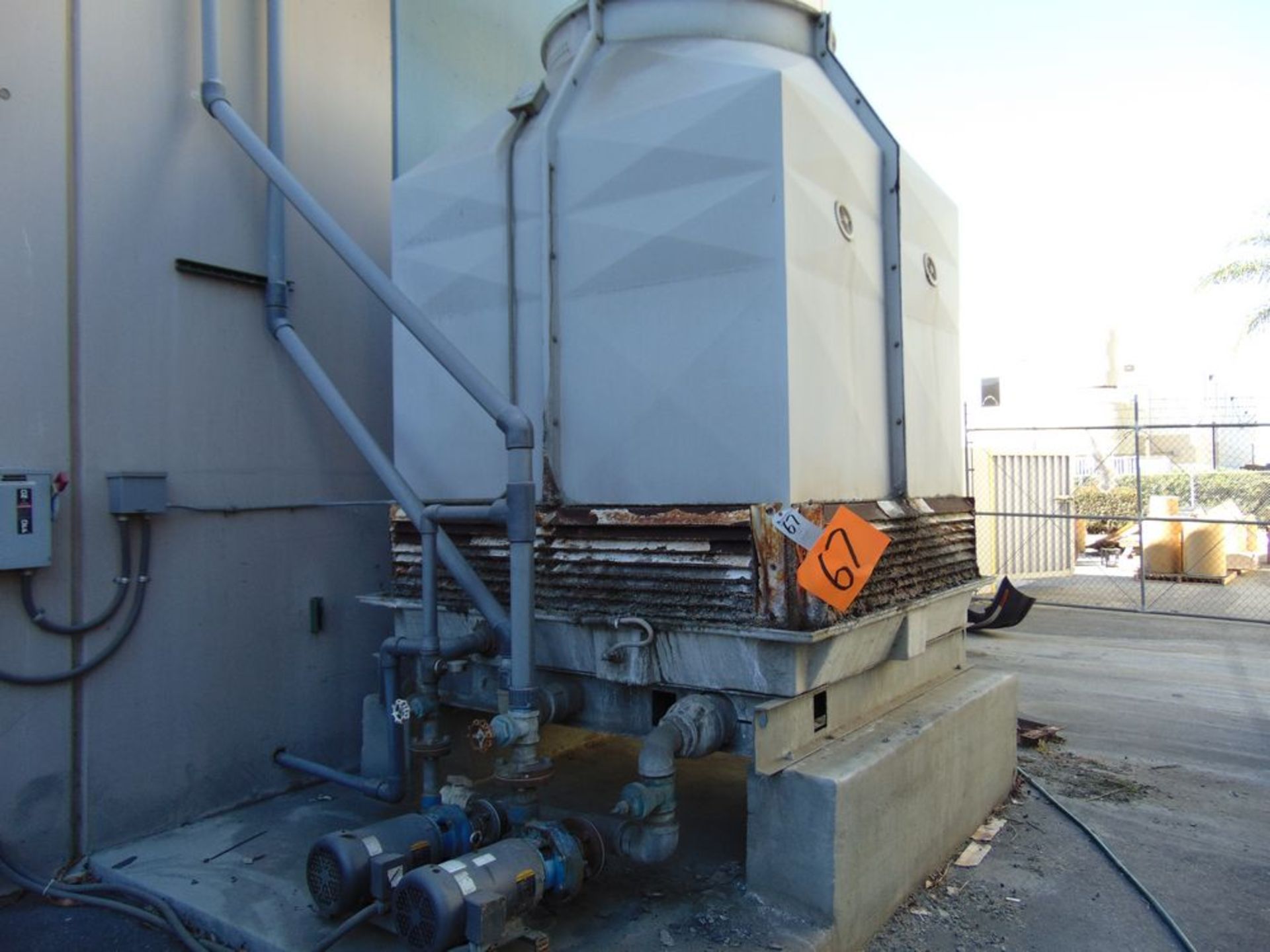 CCT Cooling Tower w/ (2) 7 1/2hp Pumps