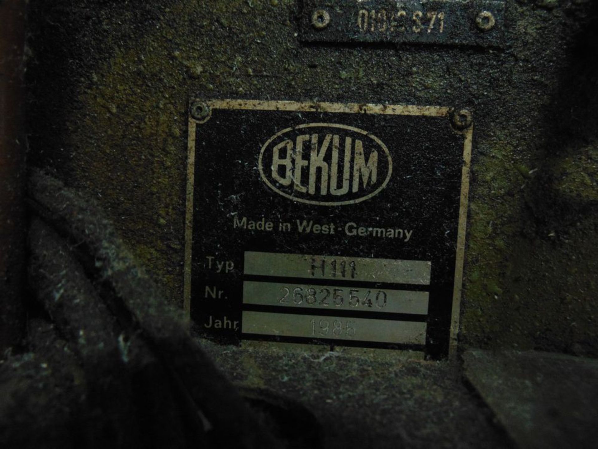 Bekum Type H111, Dbl. Head 100mm Center 60mm Screw - Image 4 of 4