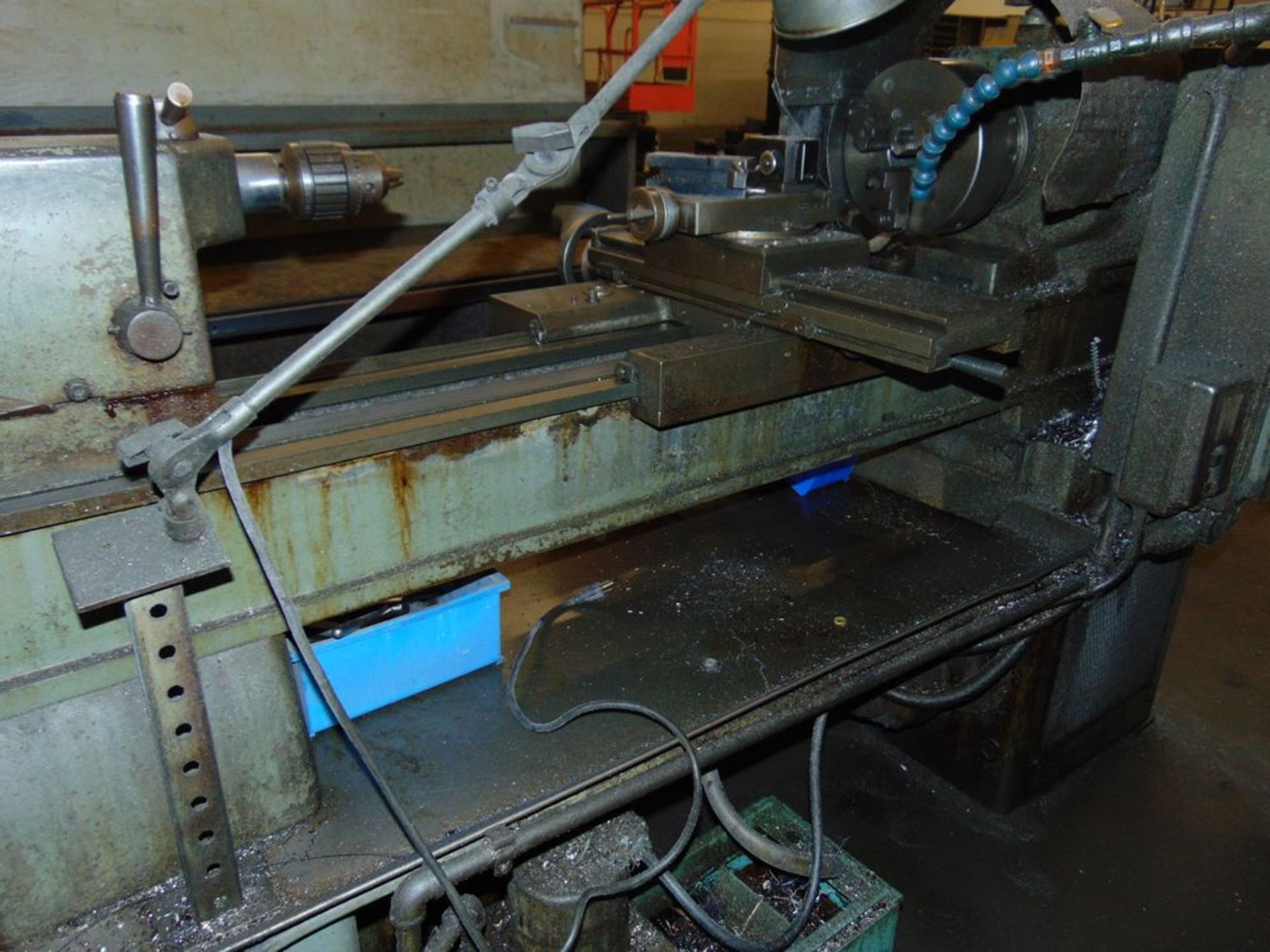 Sheldon 15'' x 48" Engine Lathe w/ 3 & 4 Jaw Chuck, Q.C.T.H. (LOADING FEES: $300) - Image 3 of 3