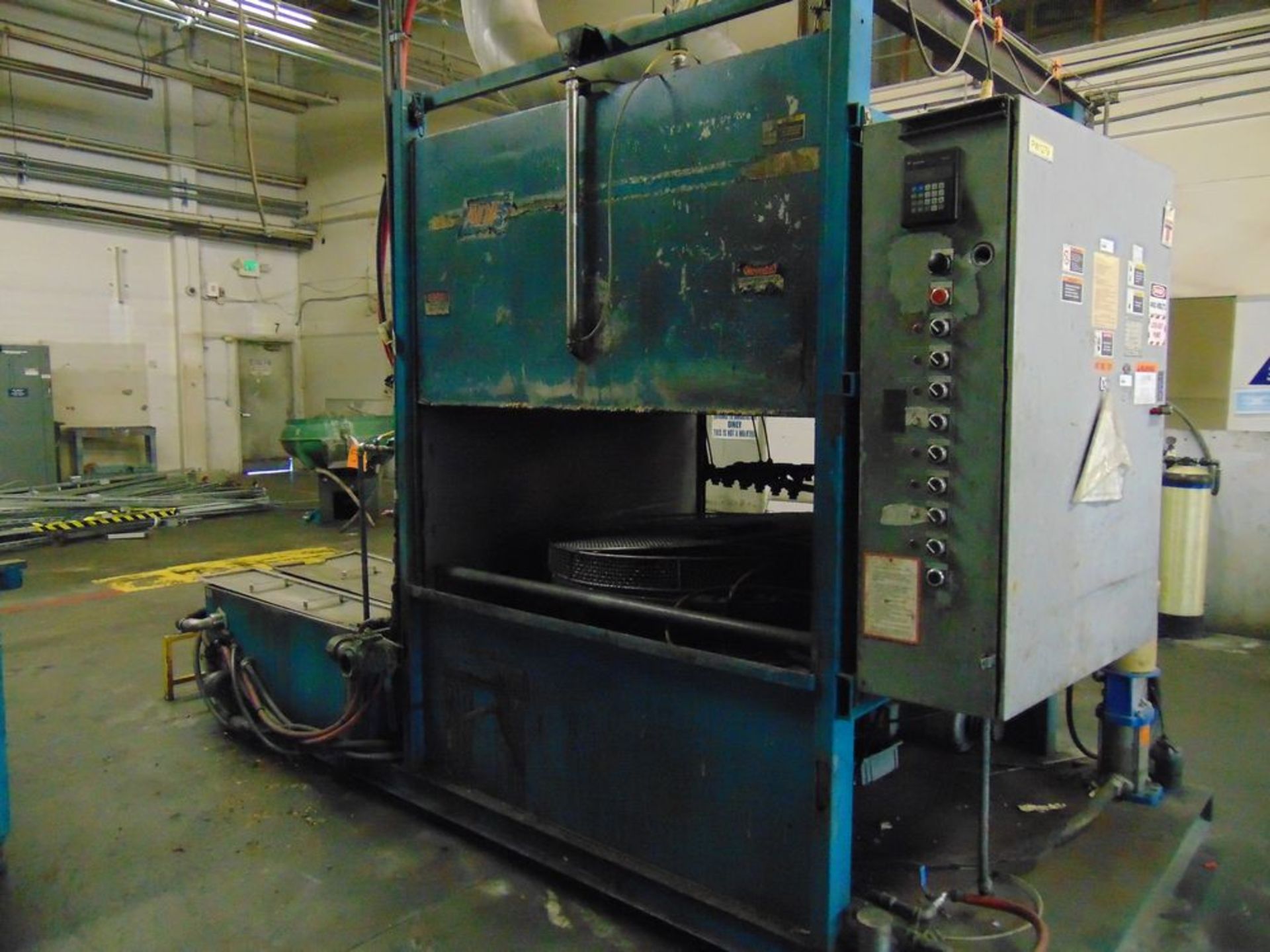 ADF mod. 910 Aqueous Turntable Parts Washer, 4' Dia. S/N 1-4078 (LOADING FEES: $500) - Image 2 of 2