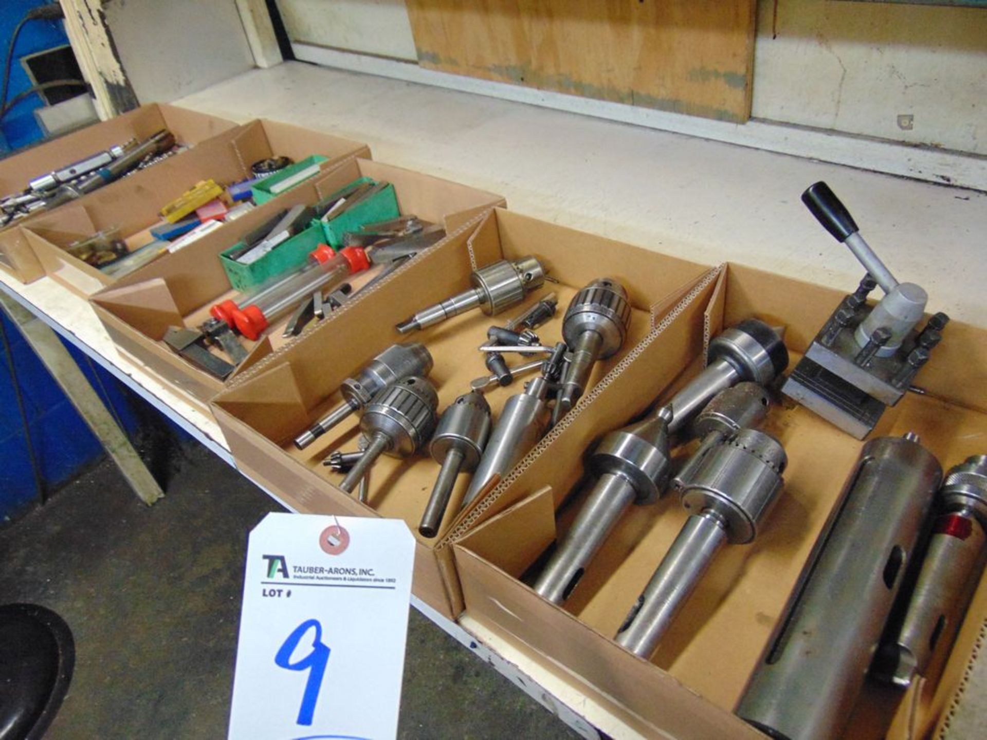 (Lot) Assorted Lathe Tooling (5 Boxes)