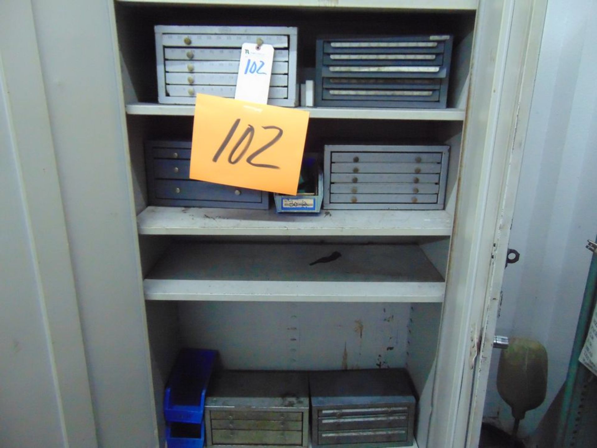 (Lot) Huot Drill Cabinets w/ 2-Door Storage Cabinet