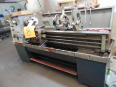 Clausing-Colchester 15'' Engine Lathe w/ 3-Jaw Chuck 4-Way Tool Post, Tailstock; S/N 6/0015/95753