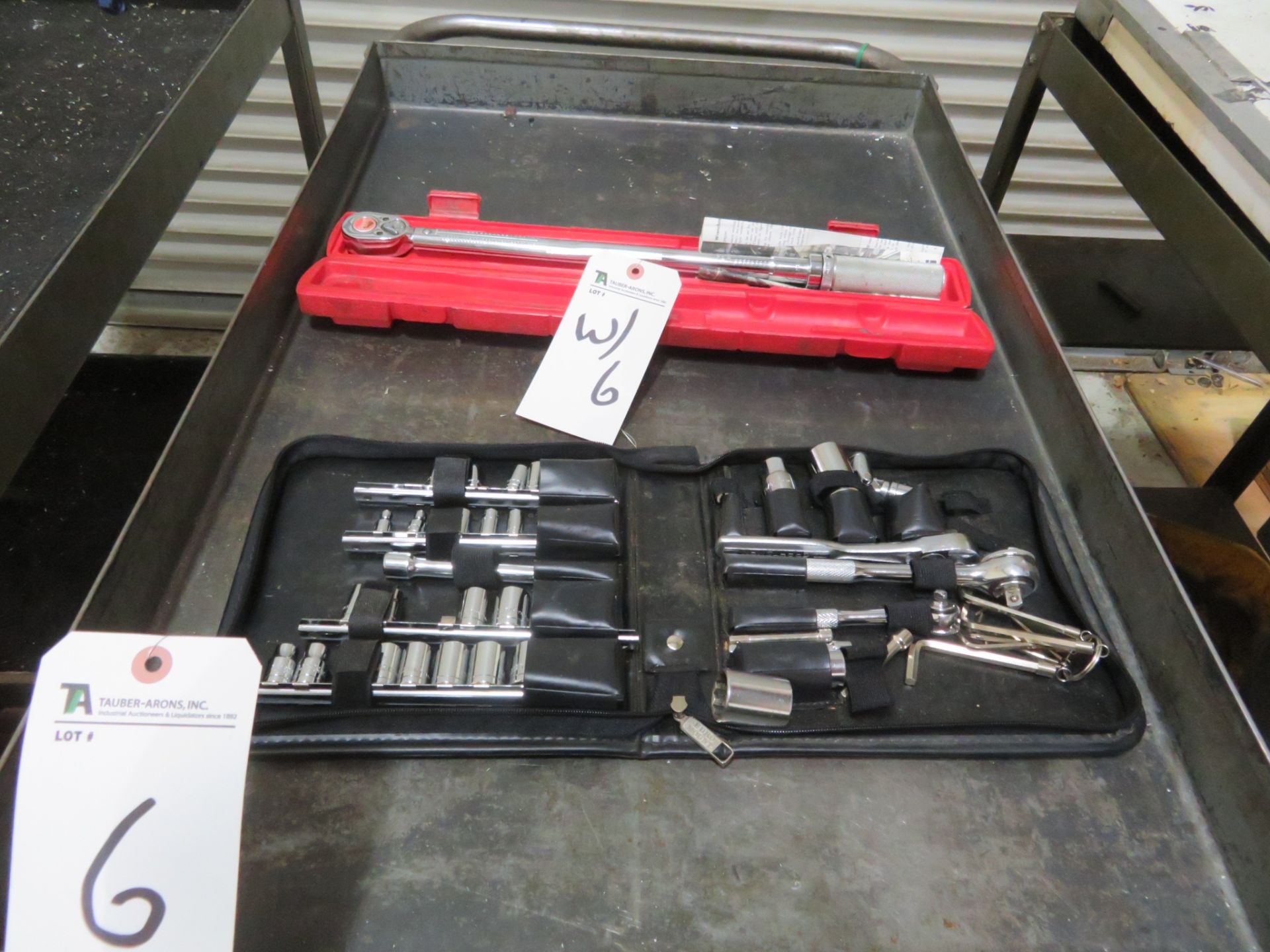 (Lot) All-Trade Socket Wrench Set w/ Torque Wrench