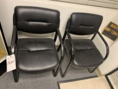 (Lot) (2) Chairs w/ Cabinet