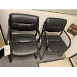 (Lot) (2) Chairs w/ Cabinet