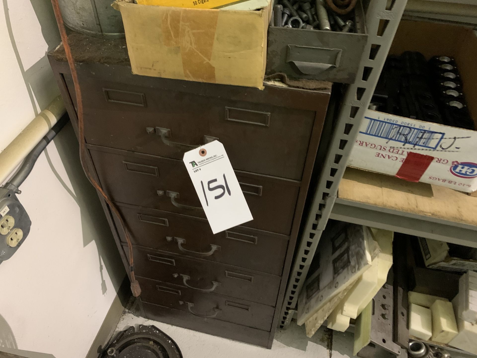 (Lot) (2) Cabinets w/ Contents