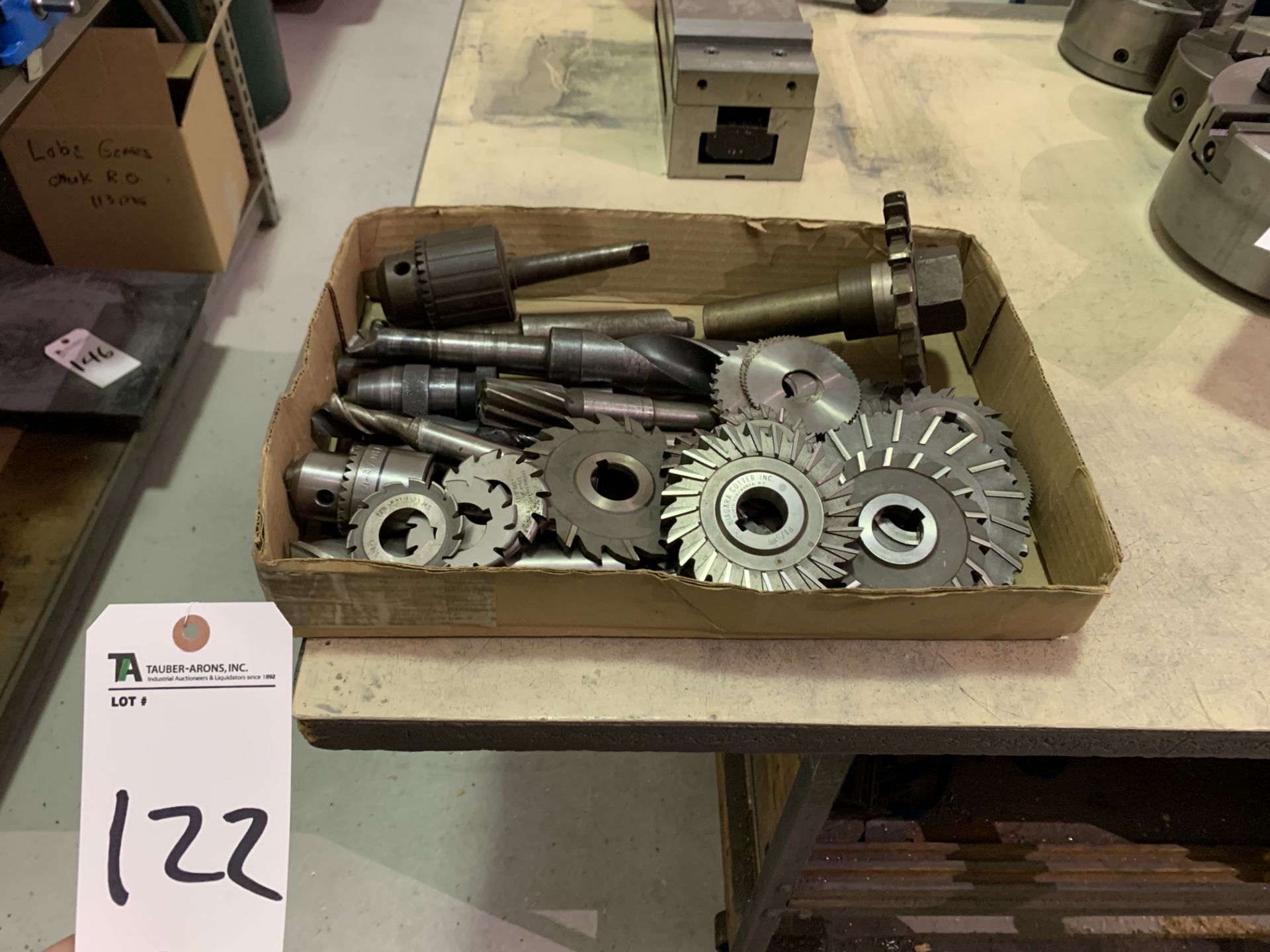 (Lot) Assorted Mill Cutters