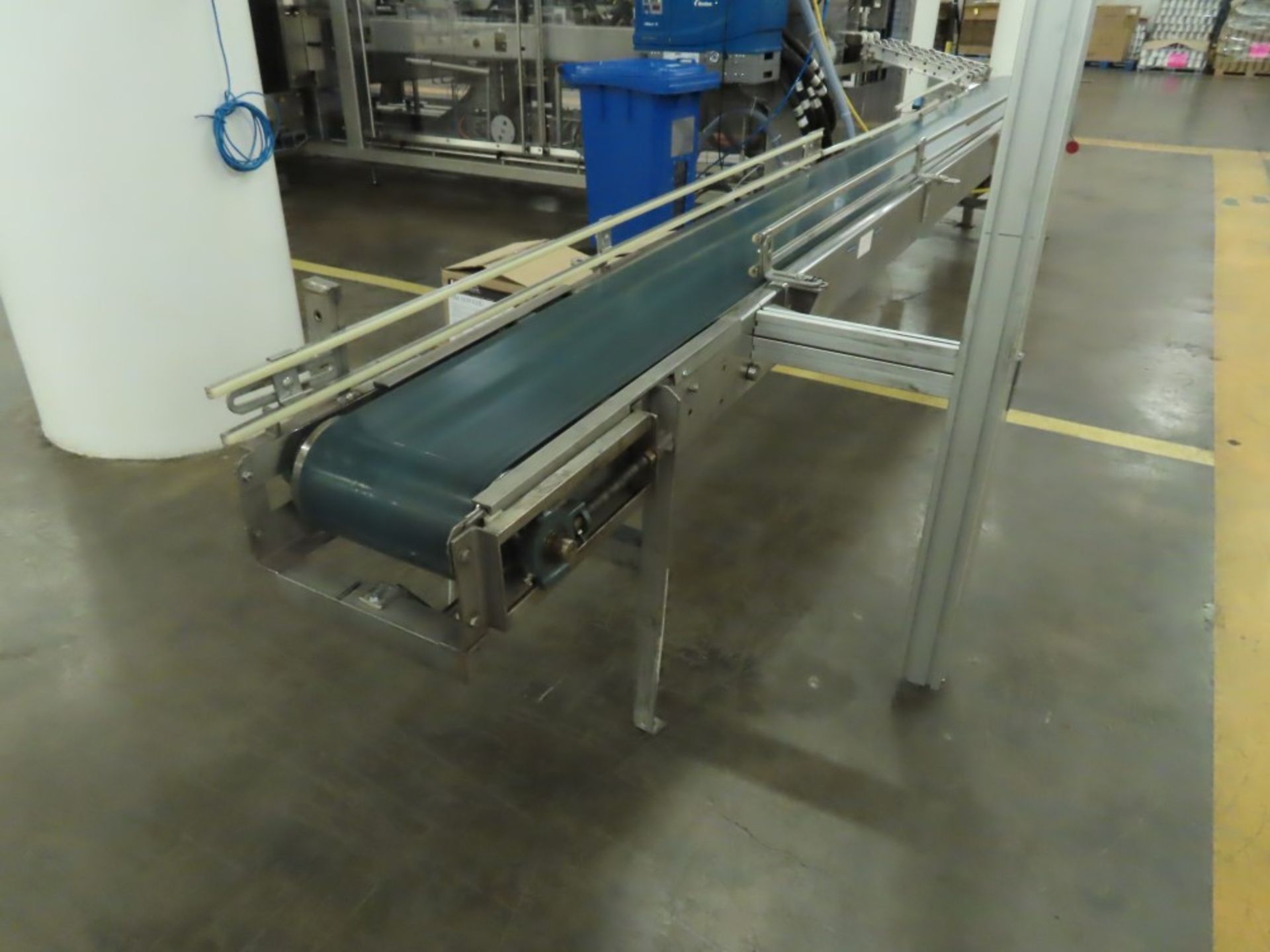 Take Off Belt Conveyor 11" x 17' - Image 2 of 2