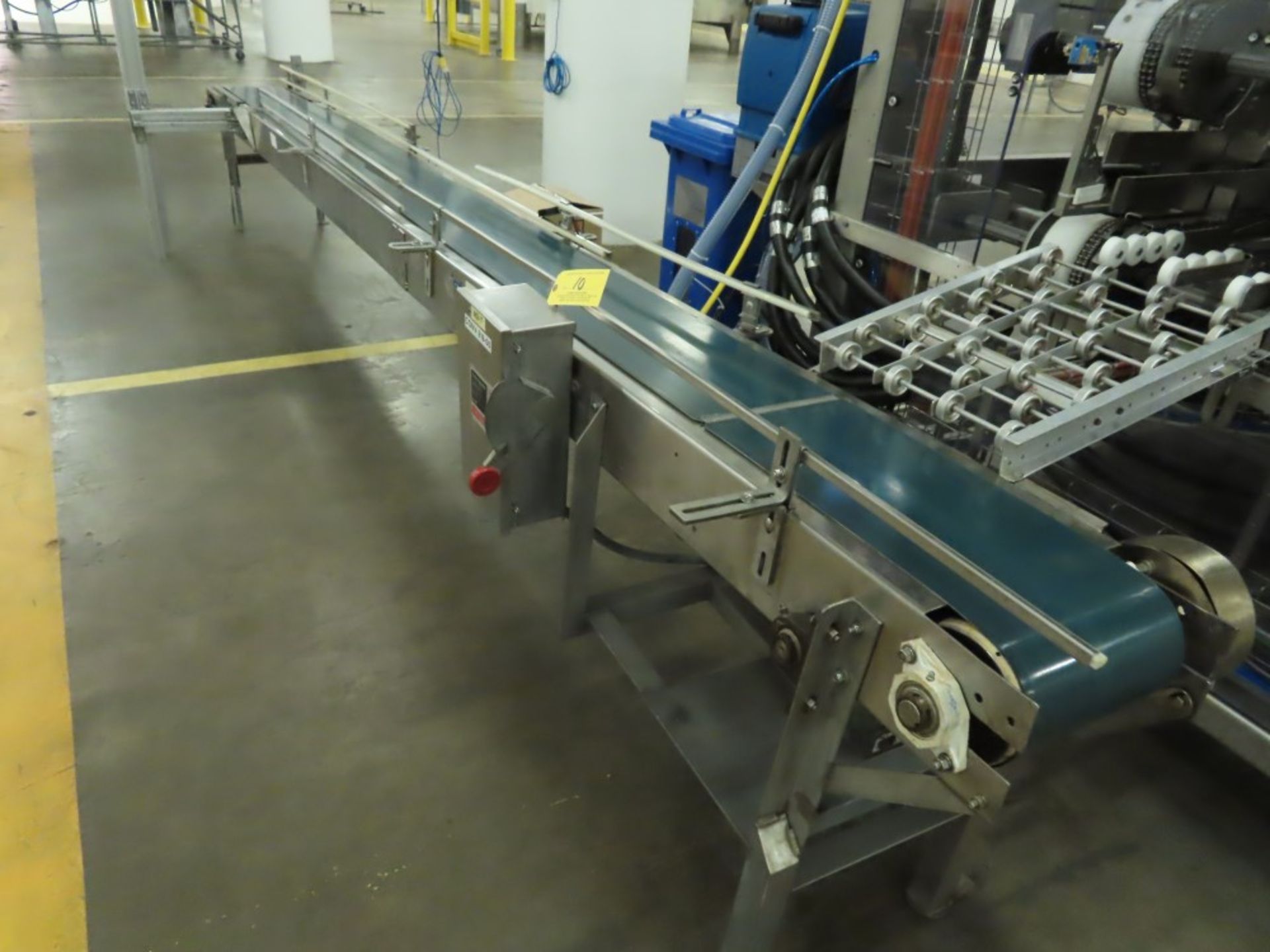 Take Off Belt Conveyor 11" x 17'