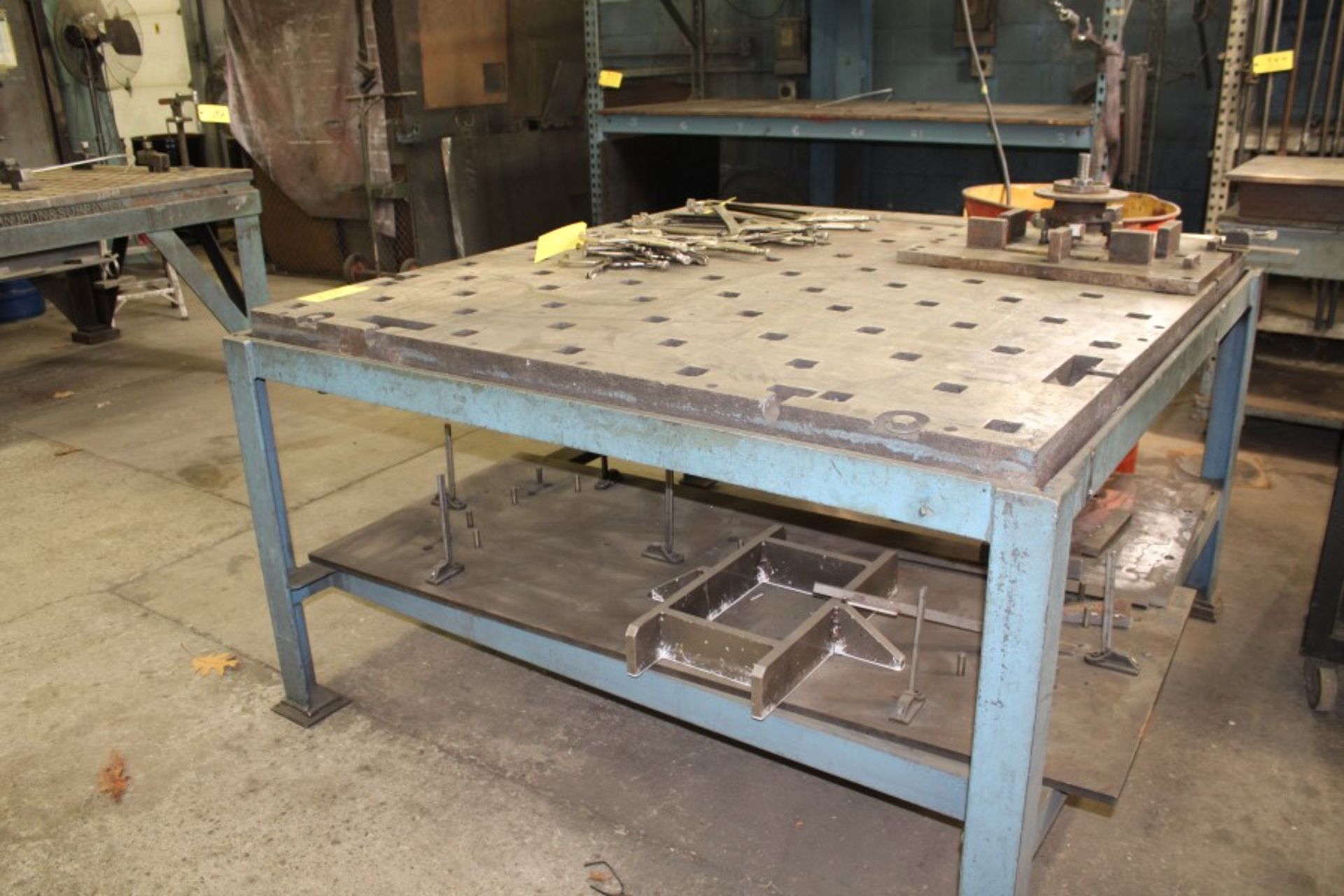 60" x 60" Acorn Style Welding Table w/