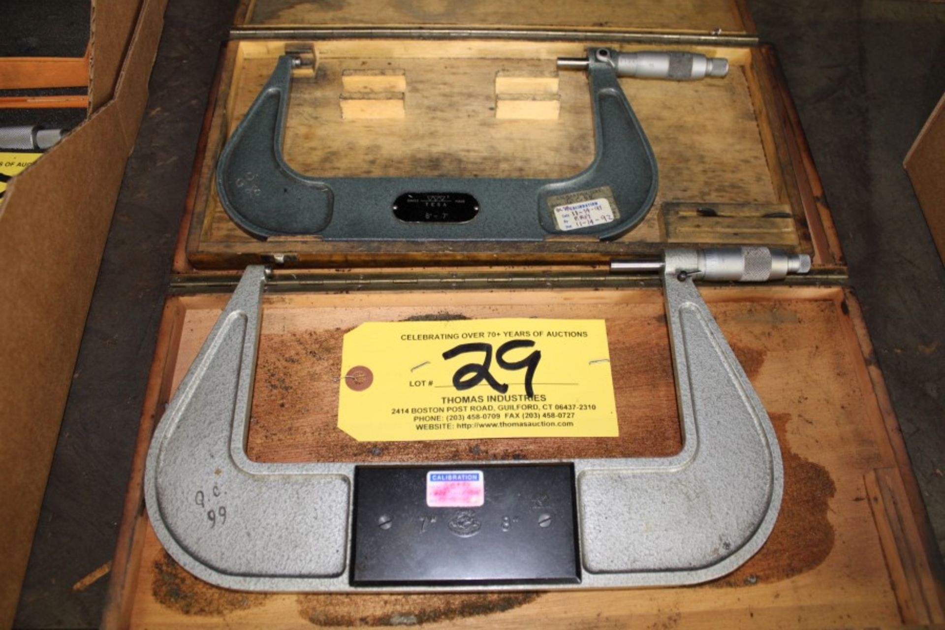 Micrometers Including: