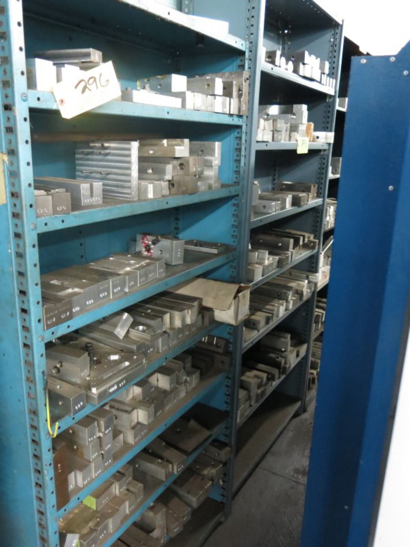 Lot of Wood Shelving Units w/ Contents Inc: - Image 3 of 4