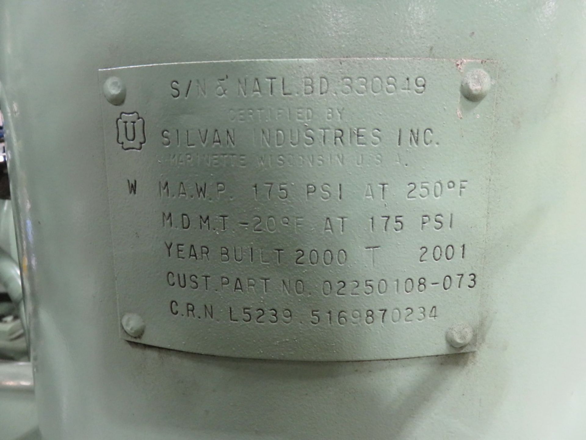 Sullair LS25-200 H A/C KT Rotary Screw Air Compressor - Image 4 of 7