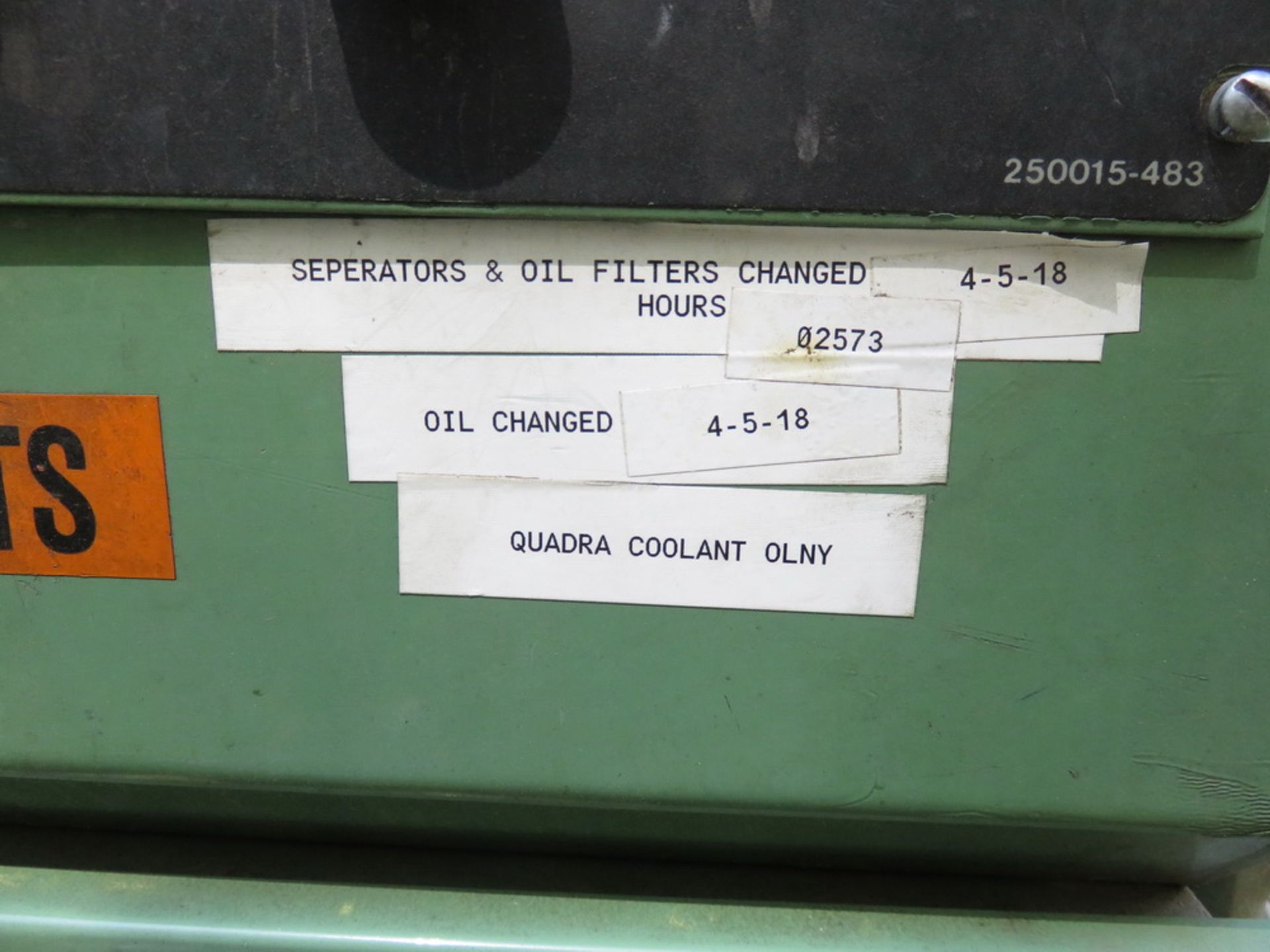 Sullair LS25-200L ACAC 24KT Rotary Screw Air Compressor - Image 7 of 7