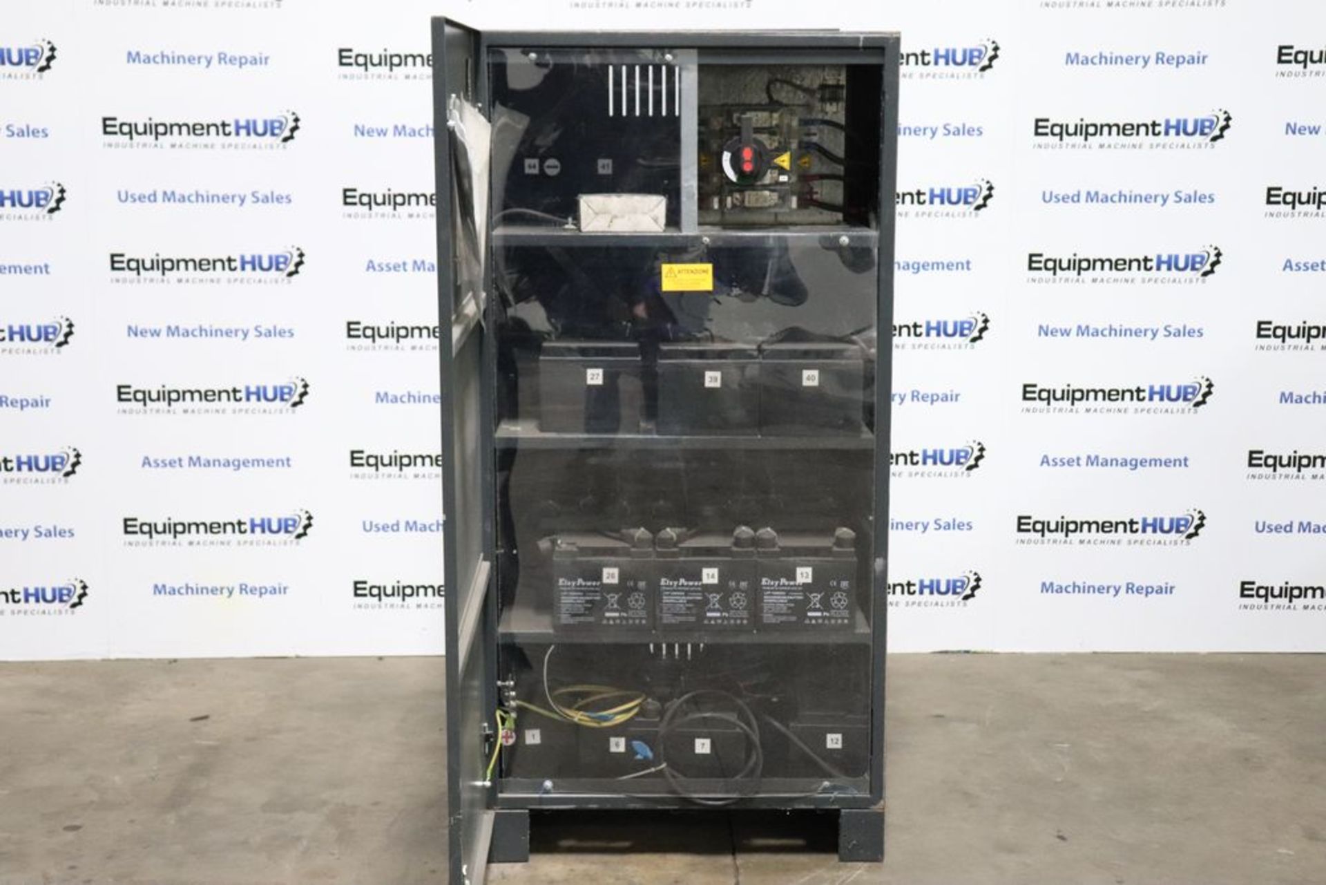 Emerson Chloride 80-NET UPS 60 kVA TS Uninterruptible Power Supply w / Elsy Battery Pack - Image 8 of 12