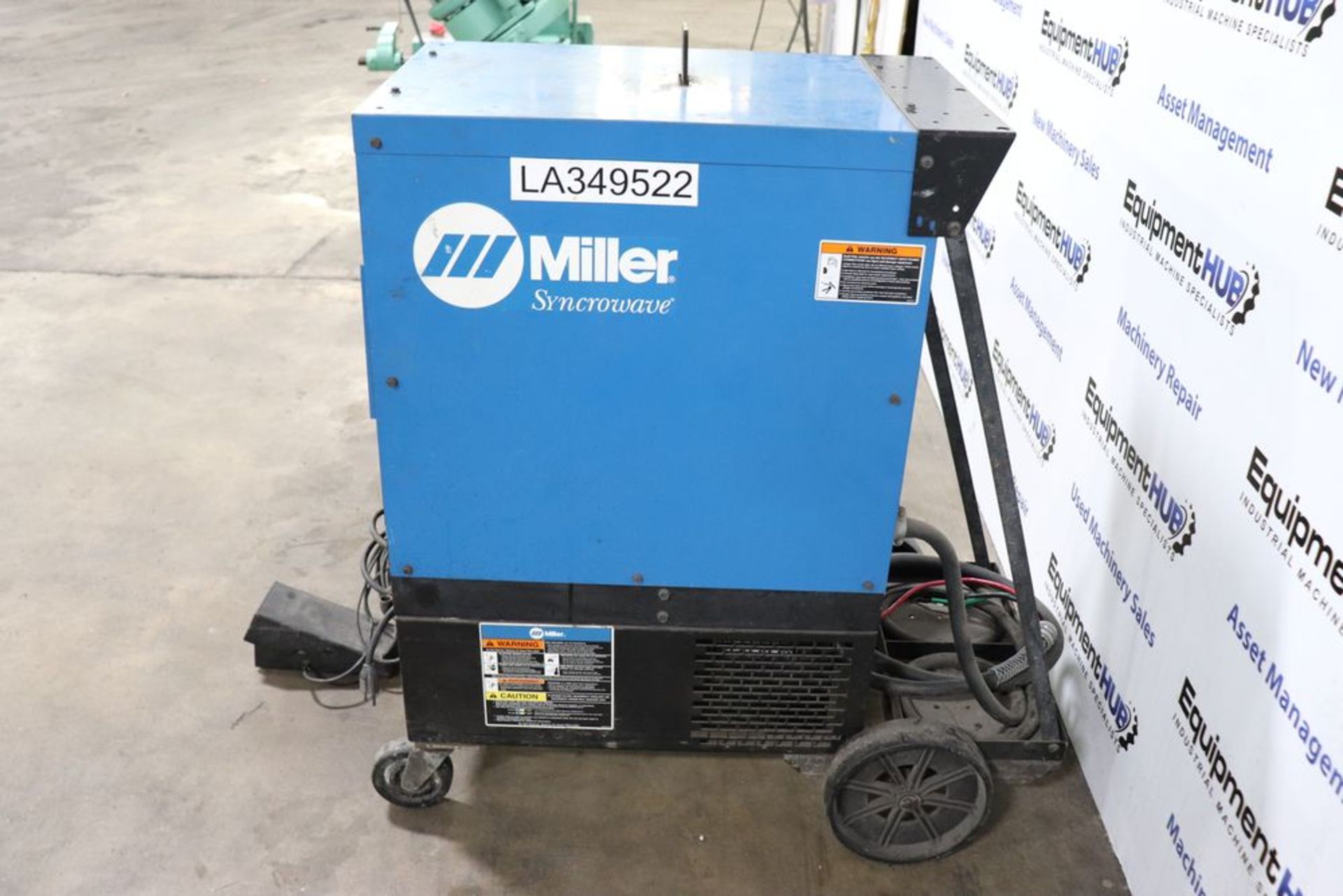 Miller Syncrowave 250 Tig Welder w/ Water Cooler - Image 10 of 12