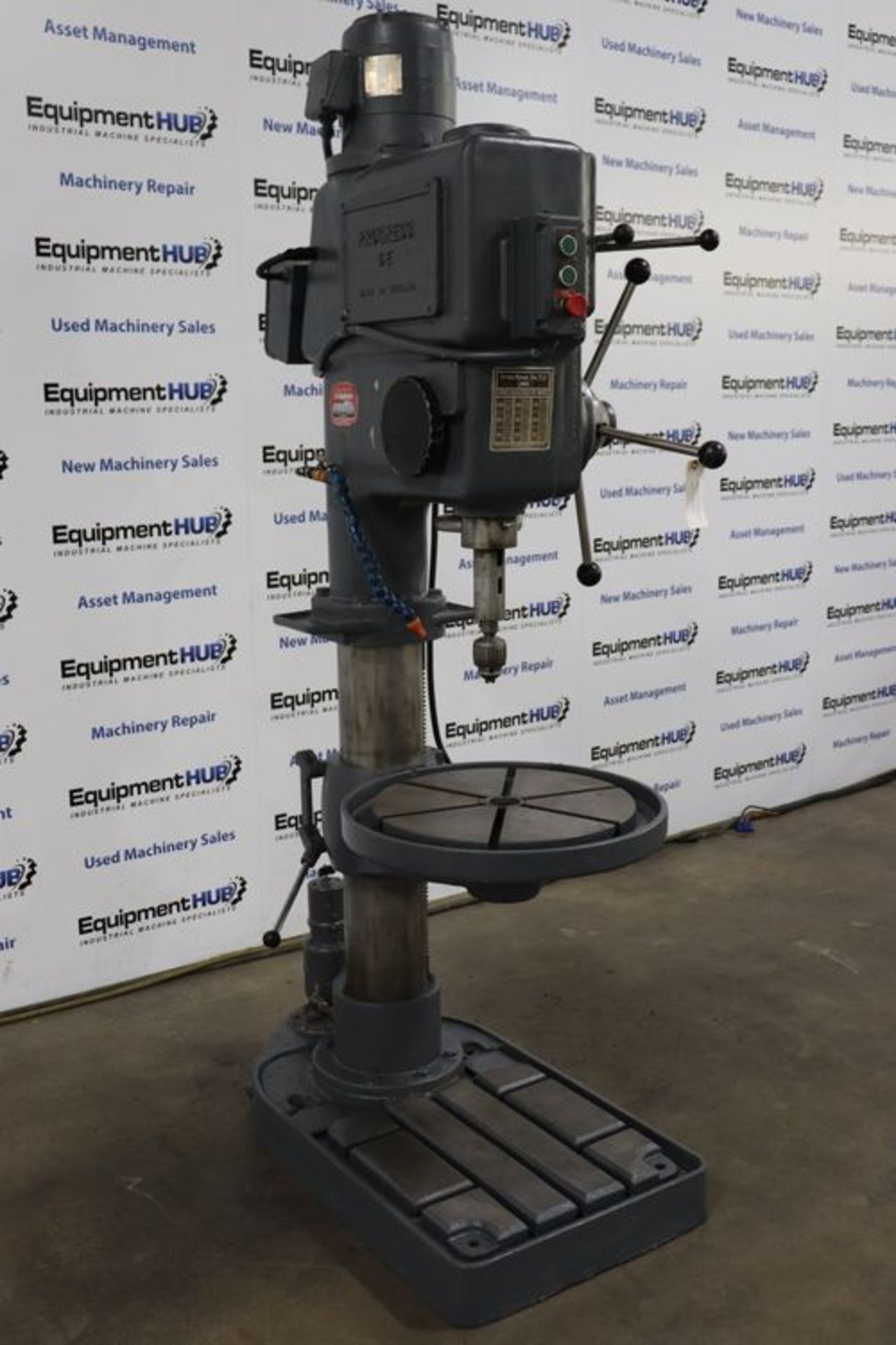 Victoria / Elliot Progress 5E 26" Heavy Duty Geared Head Drill Press w/ Power Down Feed - Image 4 of 14