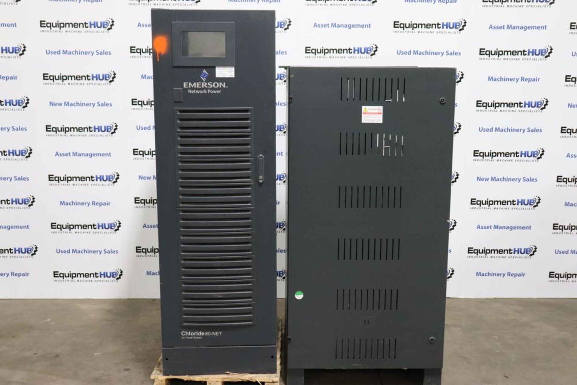 Emerson Chloride 80-NET UPS 60 kVA TS Uninterruptible Power Supply w / Elsy Battery Pack