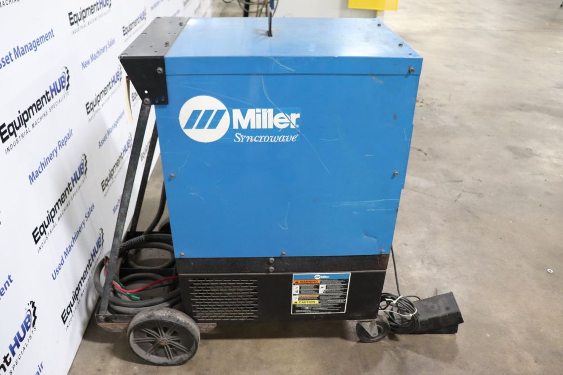 Miller Syncrowave 250 Tig Welder w/ Water Cooler - Image 11 of 12