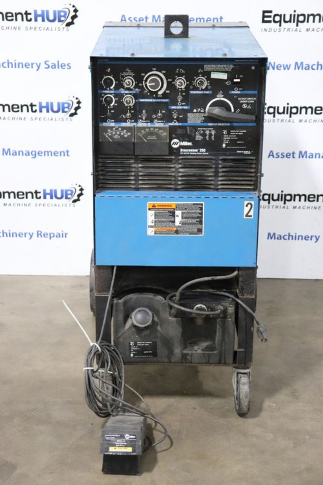 Miller Syncrowave 250 Tig Welder w/ Water Cooler - Image 2 of 12