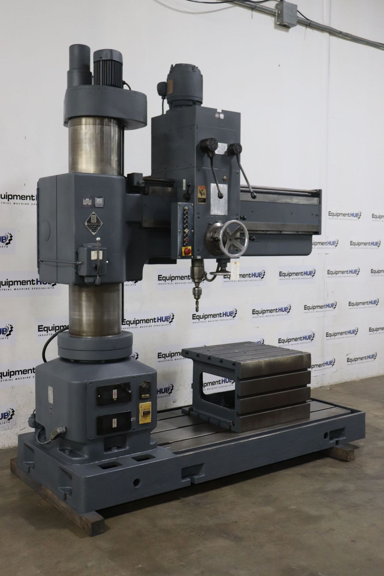 Heckert WMW BR 50 x 1600 5? x 13? Radial Arm Drilling & Tapping Machine - Image 4 of 13