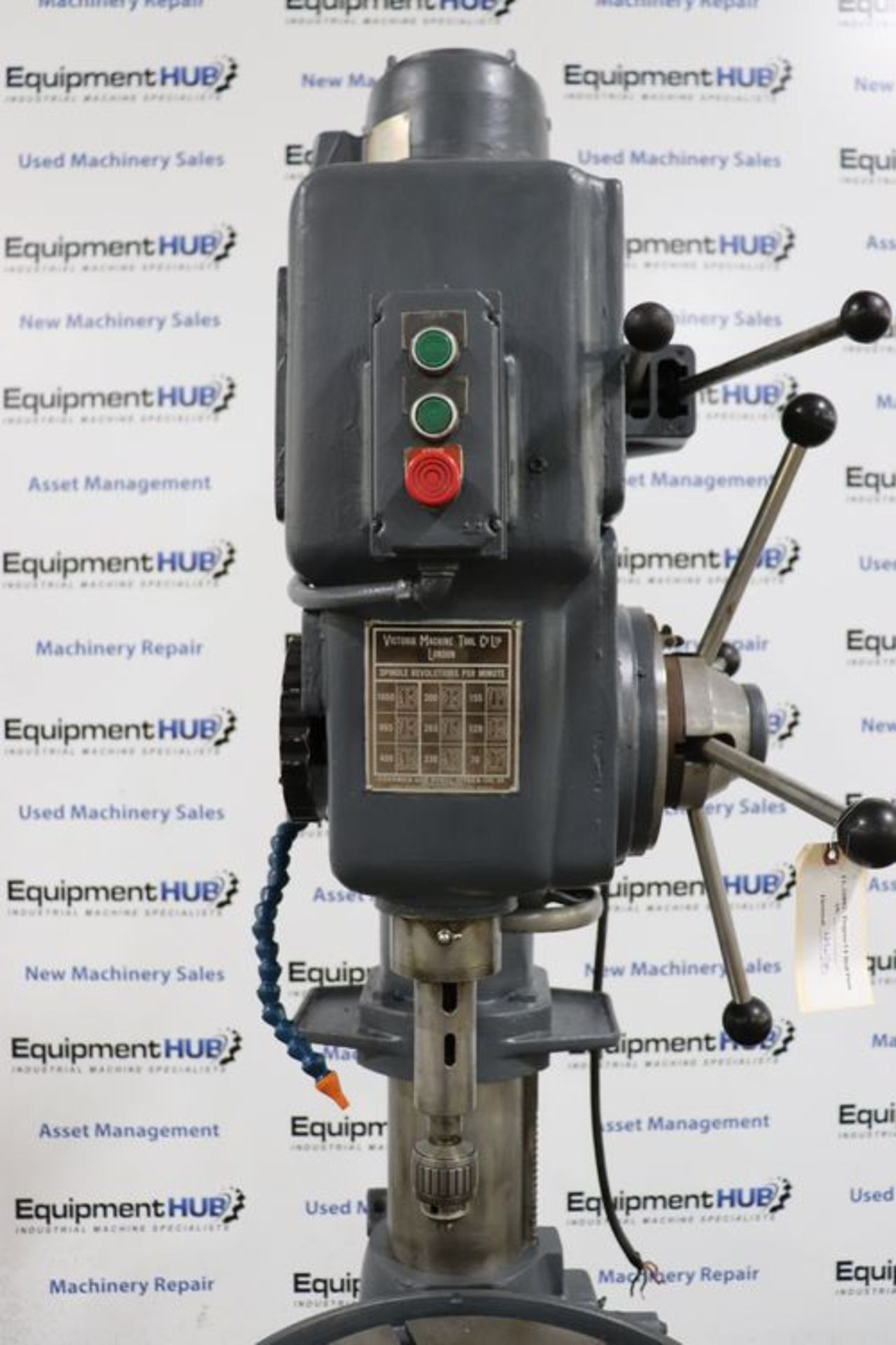 Victoria / Elliot Progress 5E 26" Heavy Duty Geared Head Drill Press w/ Power Down Feed - Image 6 of 14