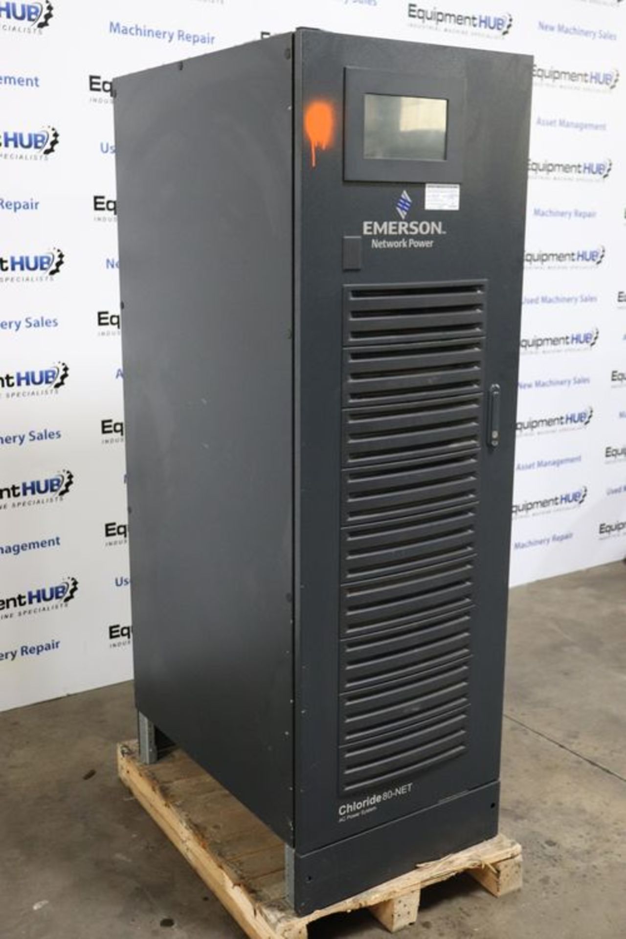 Emerson Chloride 80-NET UPS 60 kVA TS Uninterruptible Power Supply w / Elsy Battery Pack - Image 3 of 12