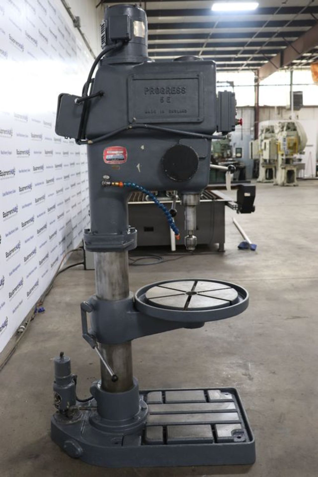 Victoria / Elliot Progress 5E 26" Heavy Duty Geared Head Drill Press w/ Power Down Feed - Image 12 of 14