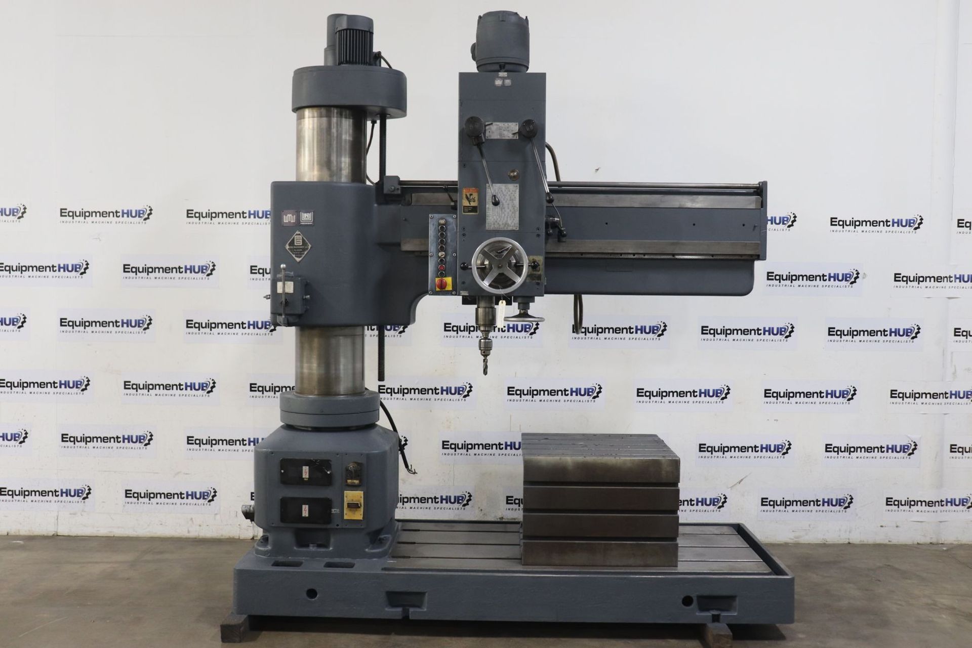 Heckert WMW BR 50 x 1600 5? x 13? Radial Arm Drilling & Tapping Machine