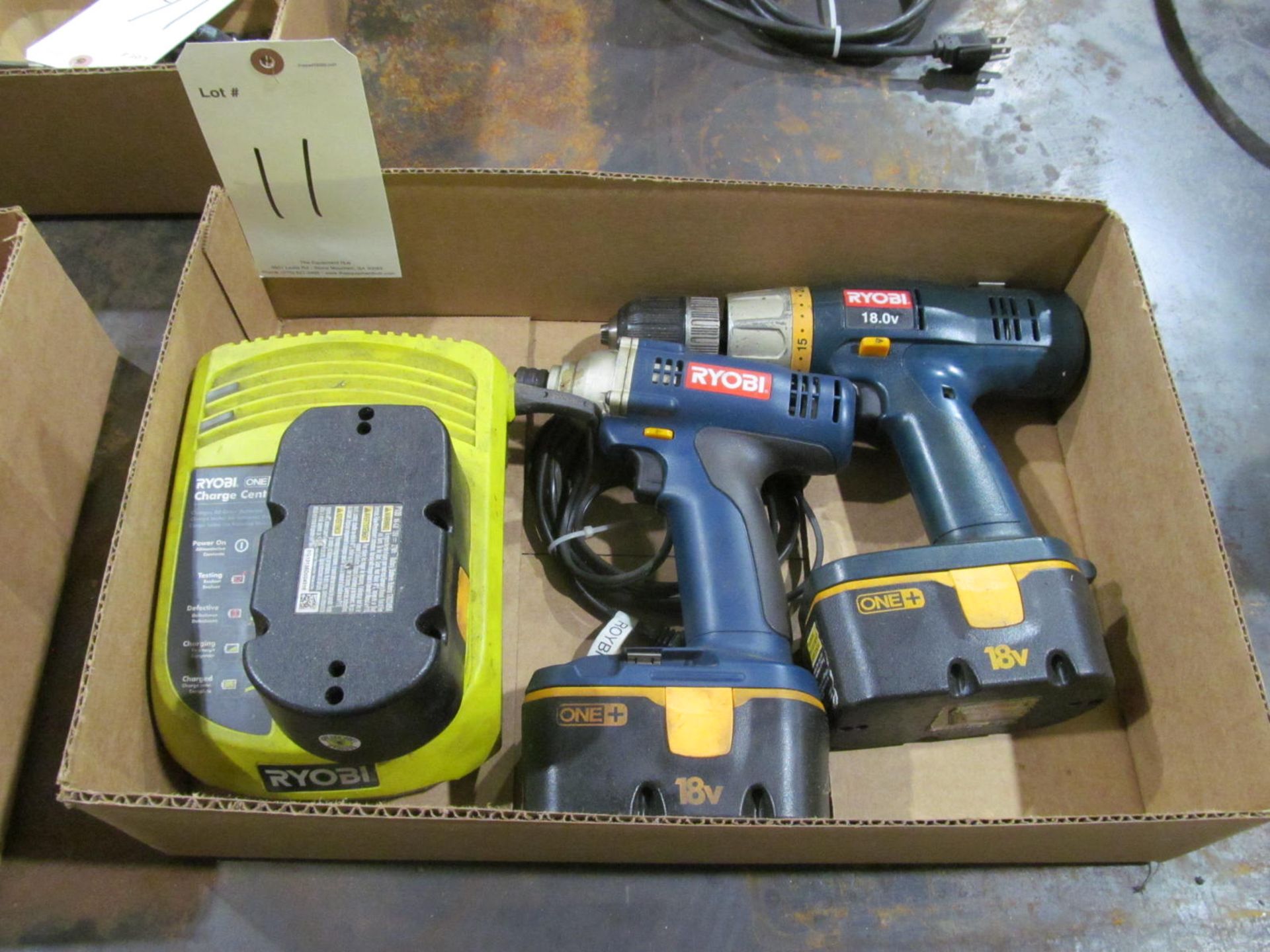 (2) Ryobi Cordless Power Tools