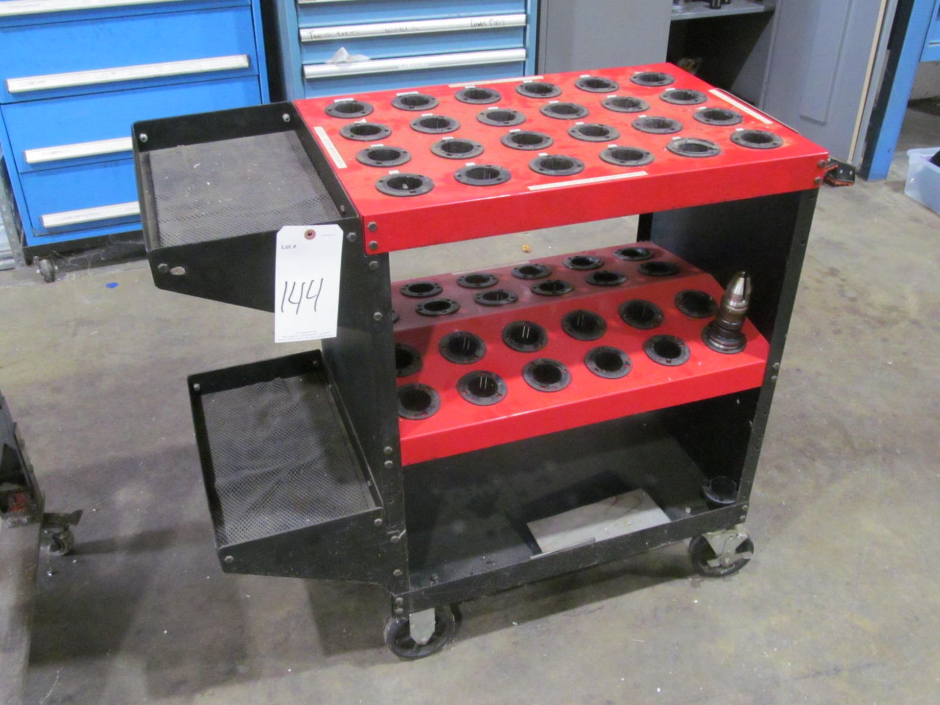 48-Position 40 Taper Tool Cart